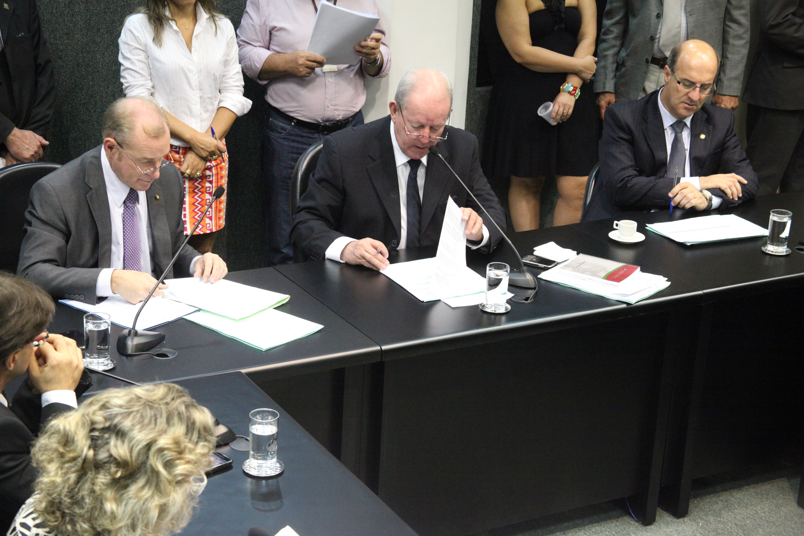 Reunião da Comissão de Constituição e Justiça. Foto: Fábio Queiroz / Agência AL