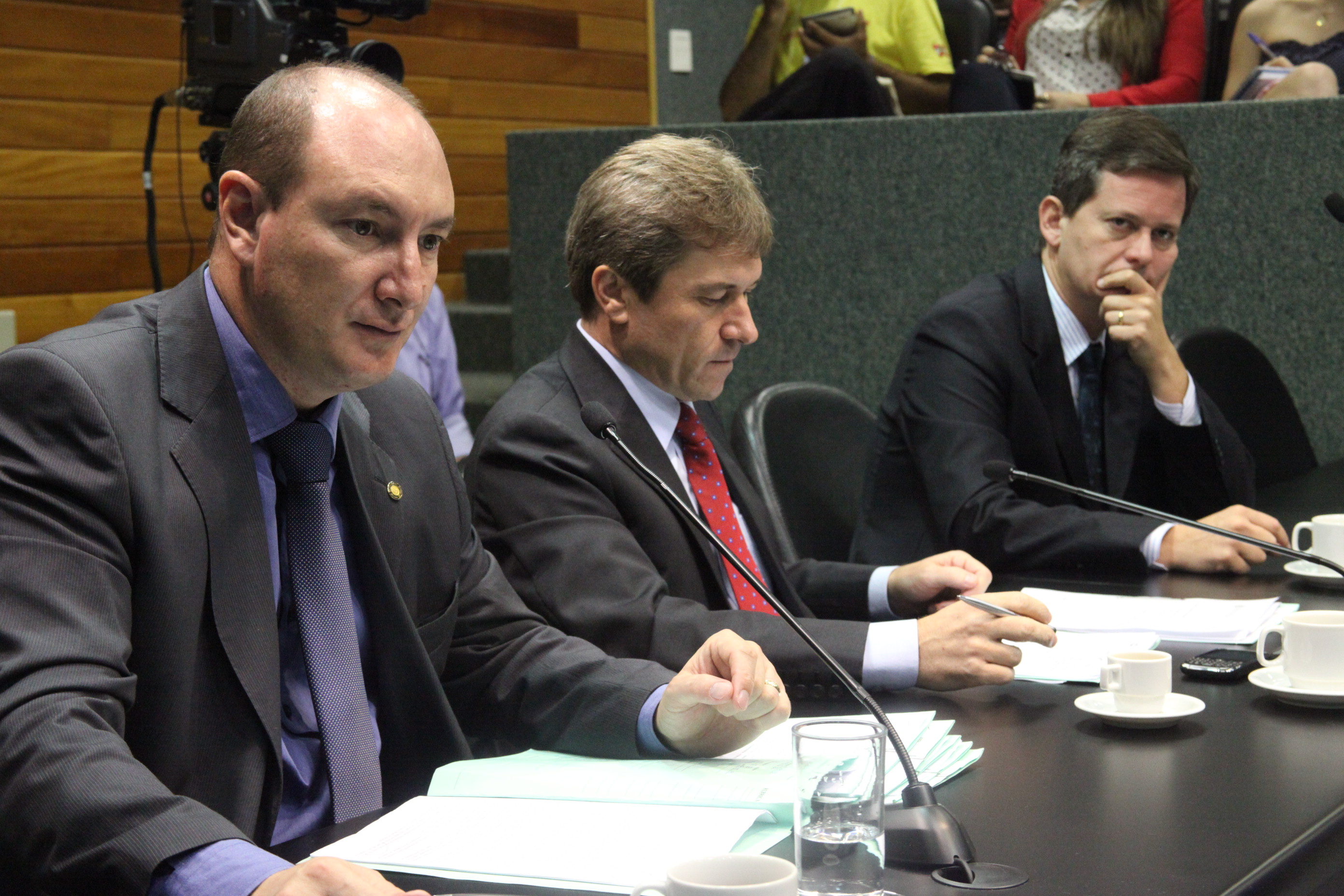 Reunião da Comissão de Constituição e Justiça. Foto: Fábio Queiroz / Agência AL