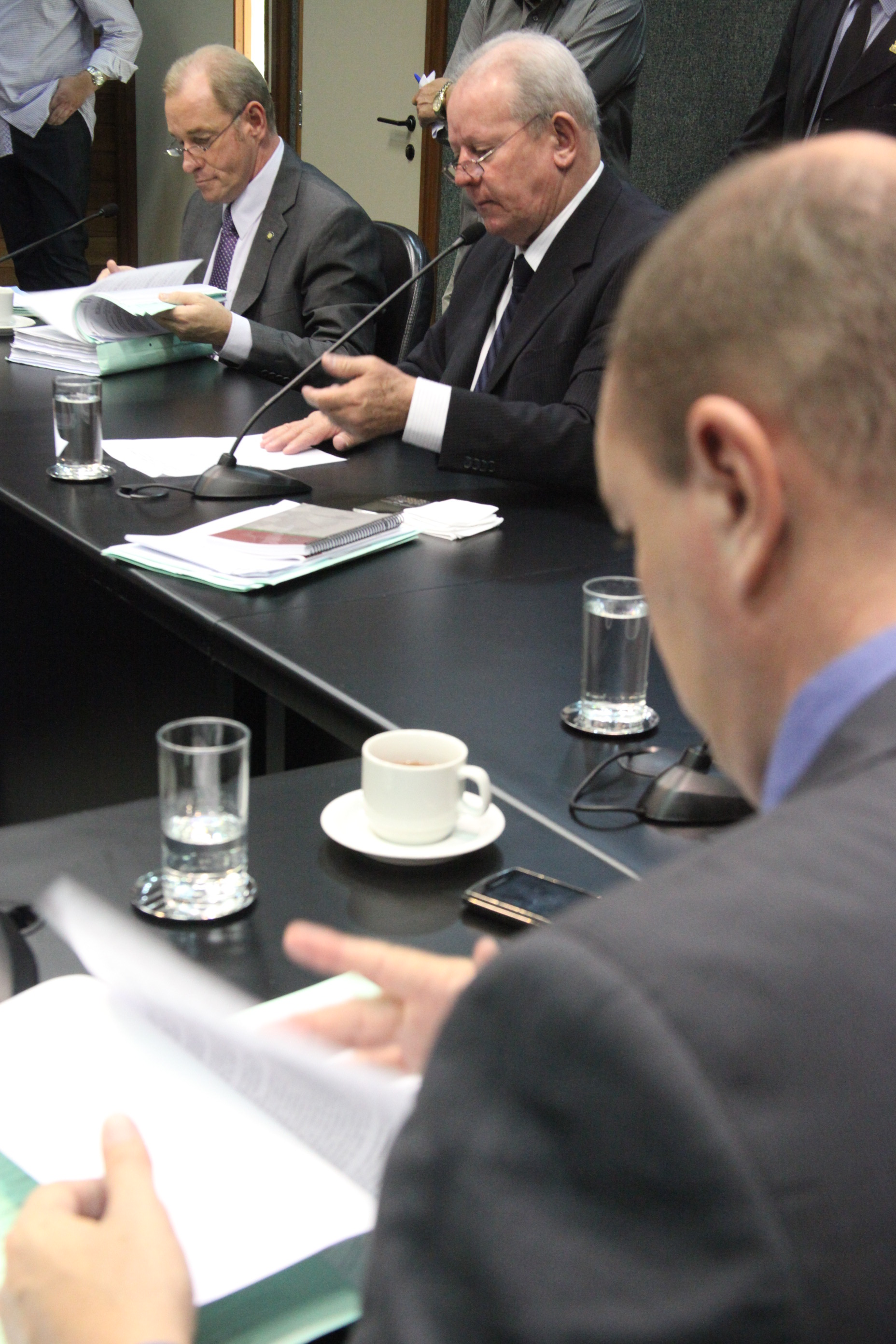 Reunião da Comissão de Constituição e Justiça. Foto: Fábio Queiroz / Agência AL