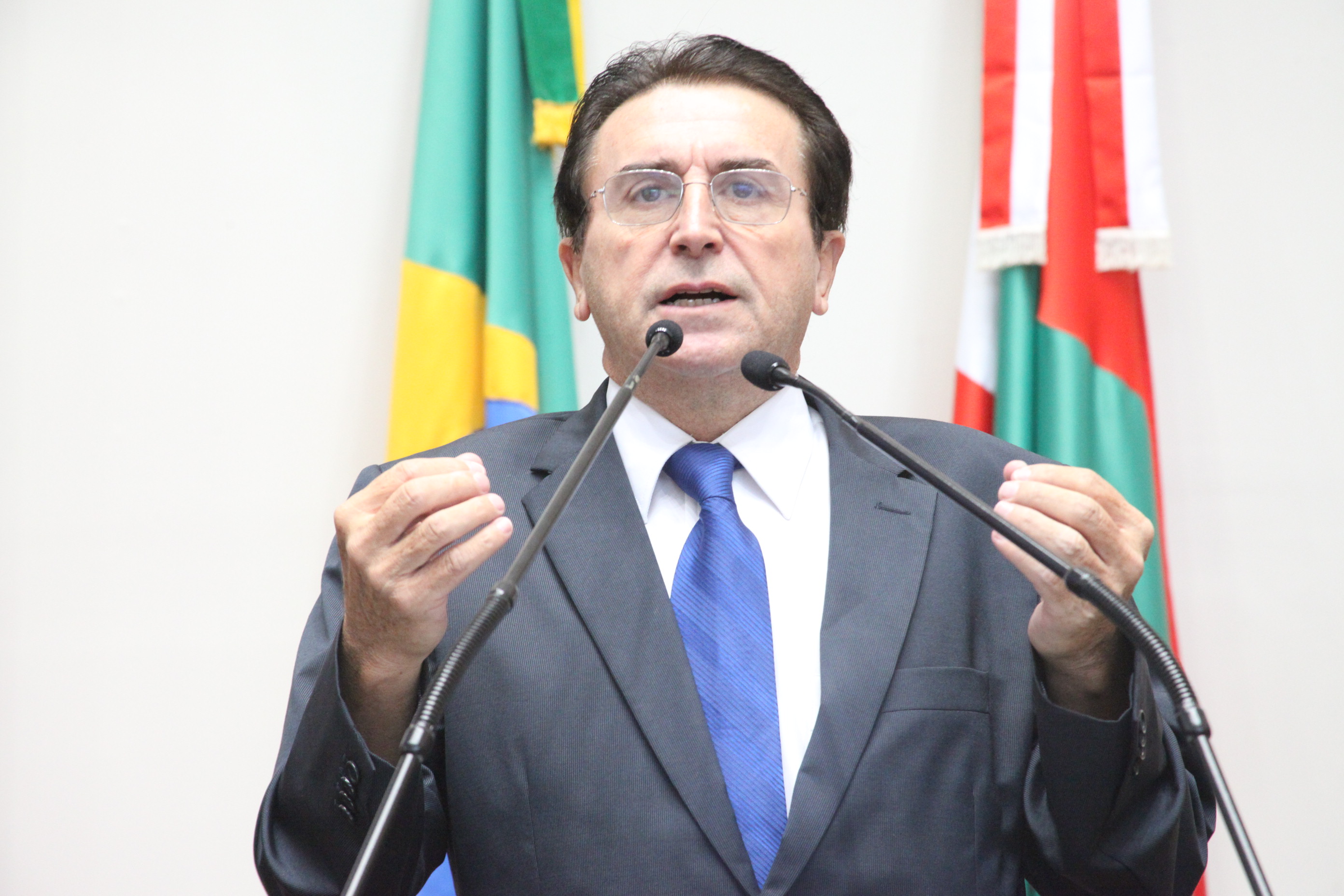 Deputado Antonio Aguiar (PMDB) - Sessão Ordinária - Plenário Osni Regis. Foto: Fábio Queiroz / Agência AL