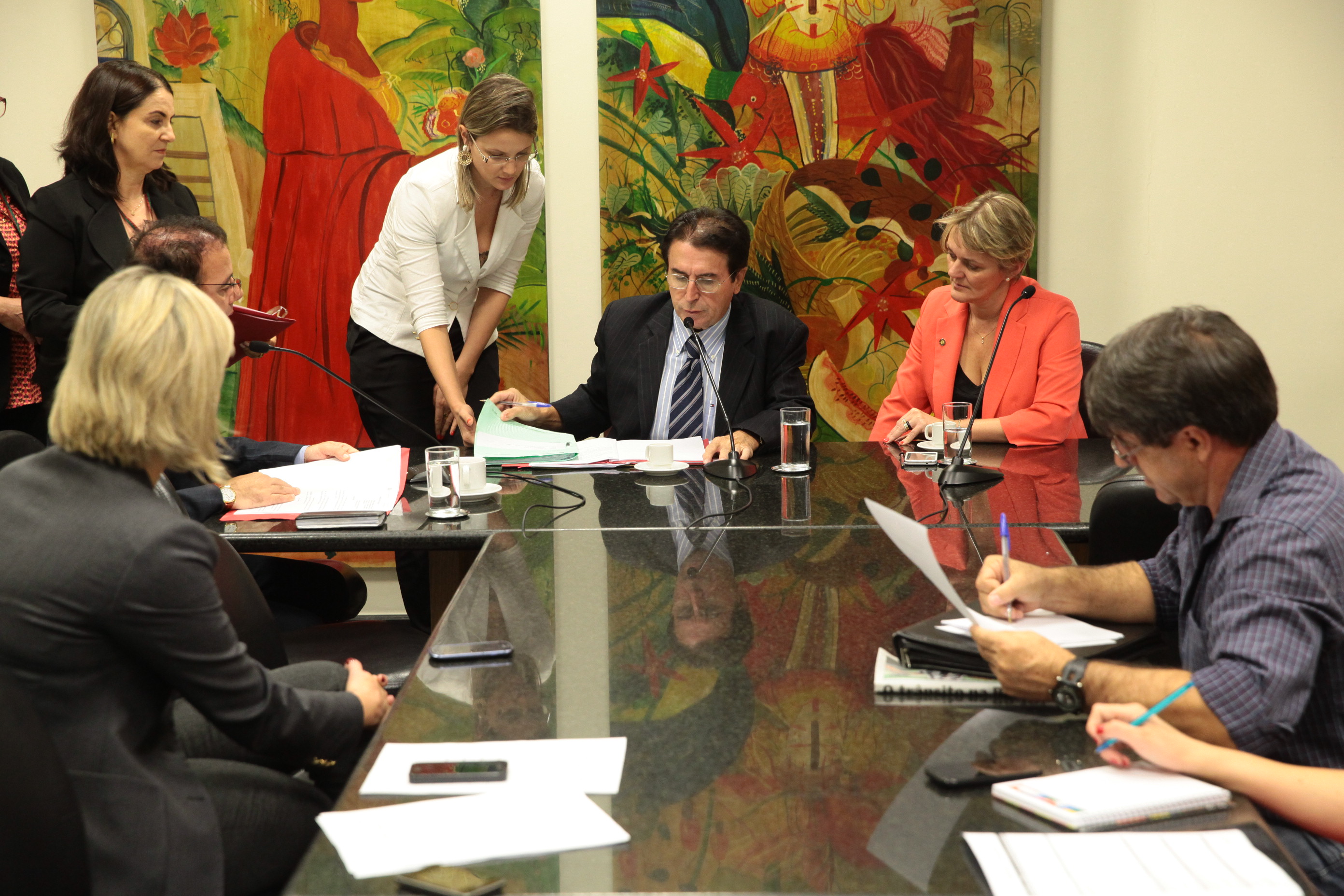 Reunião da Comissão de Educação. Foto: Miriam Zomer/ Agência AL