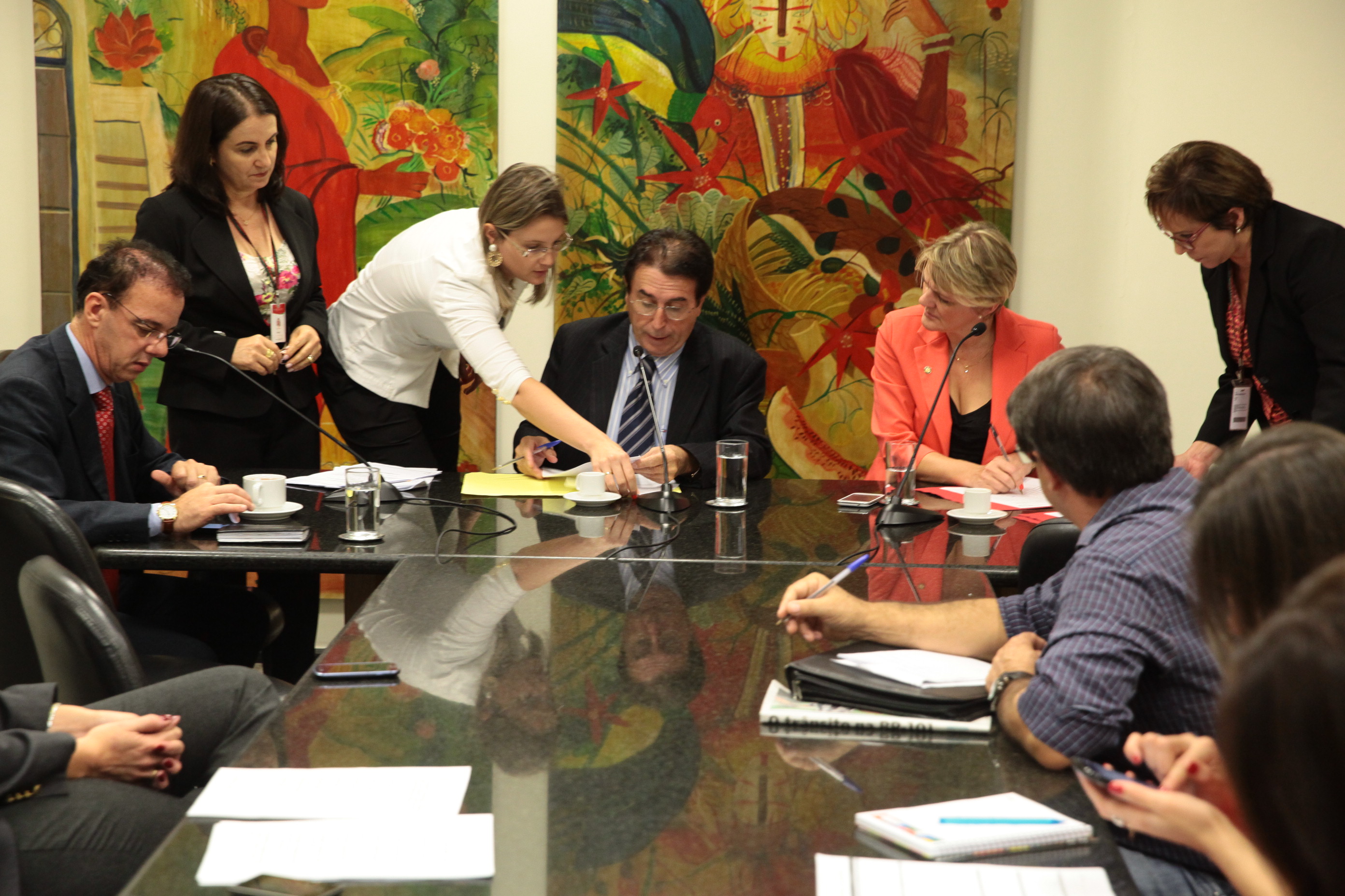 Reunião da Comissão de Educação. Foto: Miriam Zomer/ Agência AL