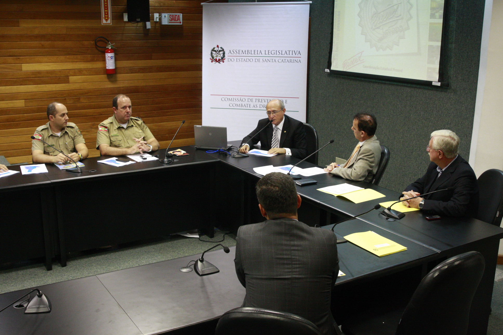 Reunião da Comissão de Prevenção e Combate às Drogas. Foto: Eduardo Guedes de Oliveira/Agência AL