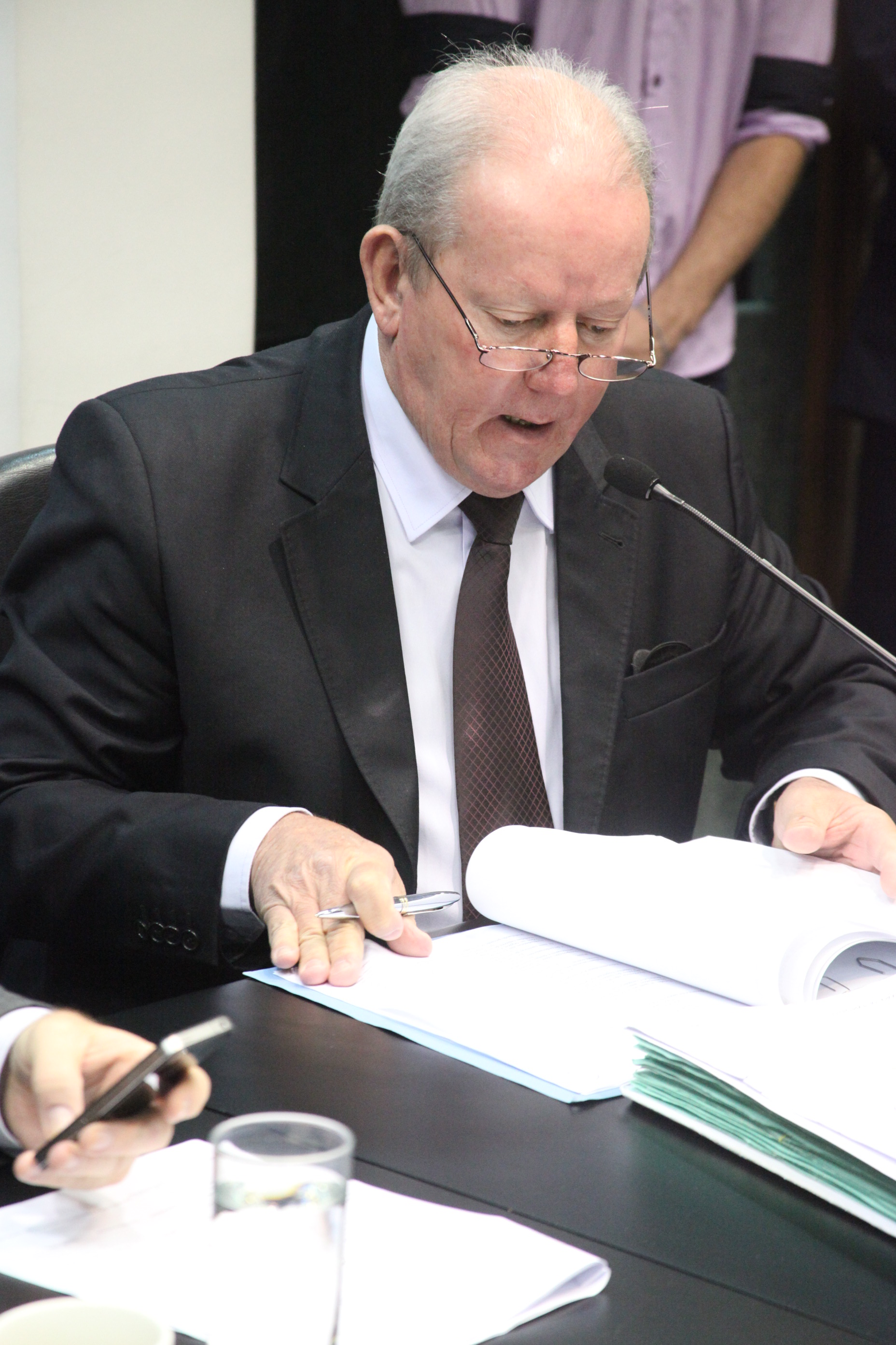 Reunião da Comissão de Constituição e Justiça. Foto: Fábio Queiroz / Agência AL