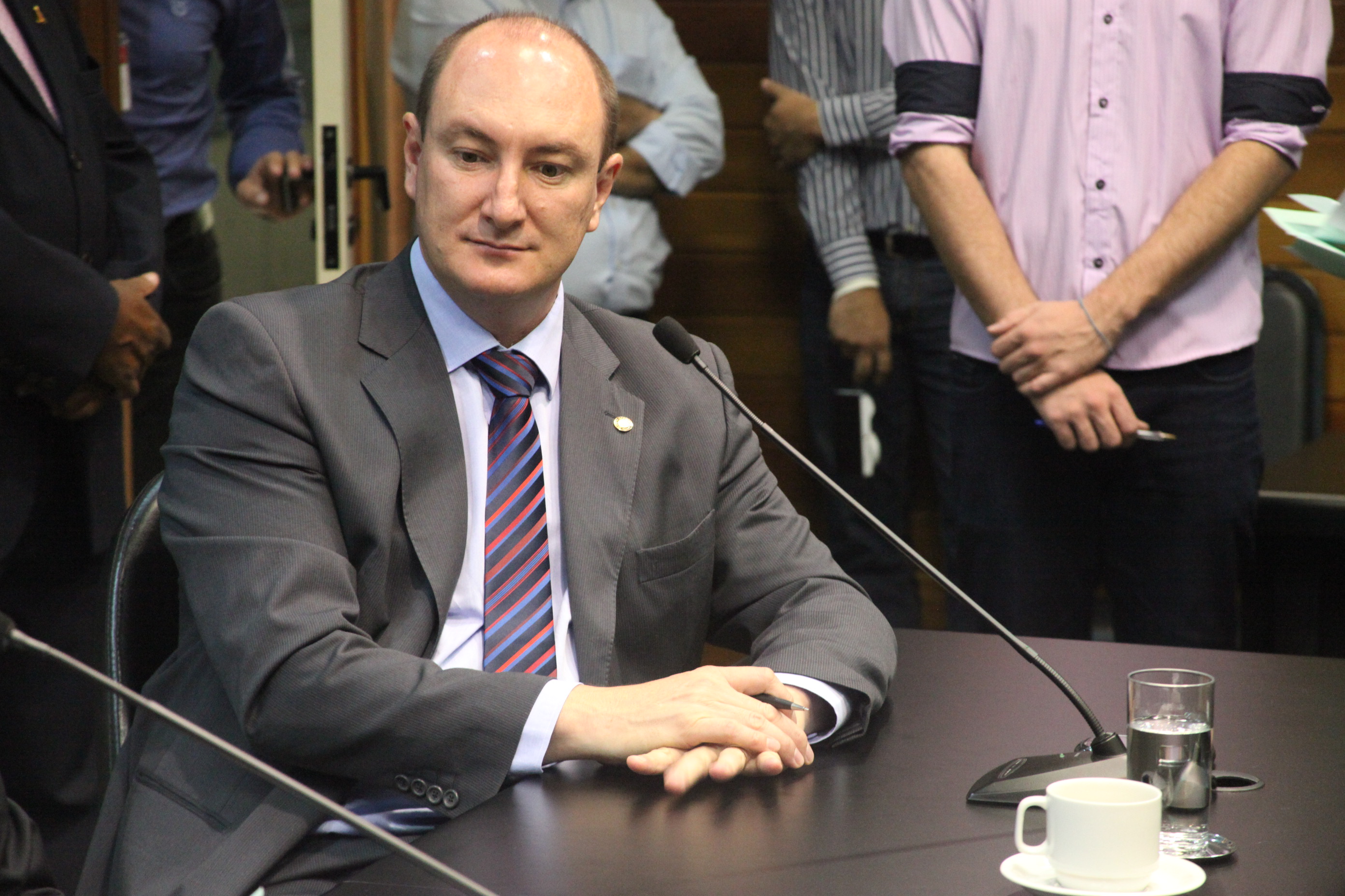 Reunião da Comissão de Constituição e Justiça. Foto: Fábio Queiroz / Agência AL