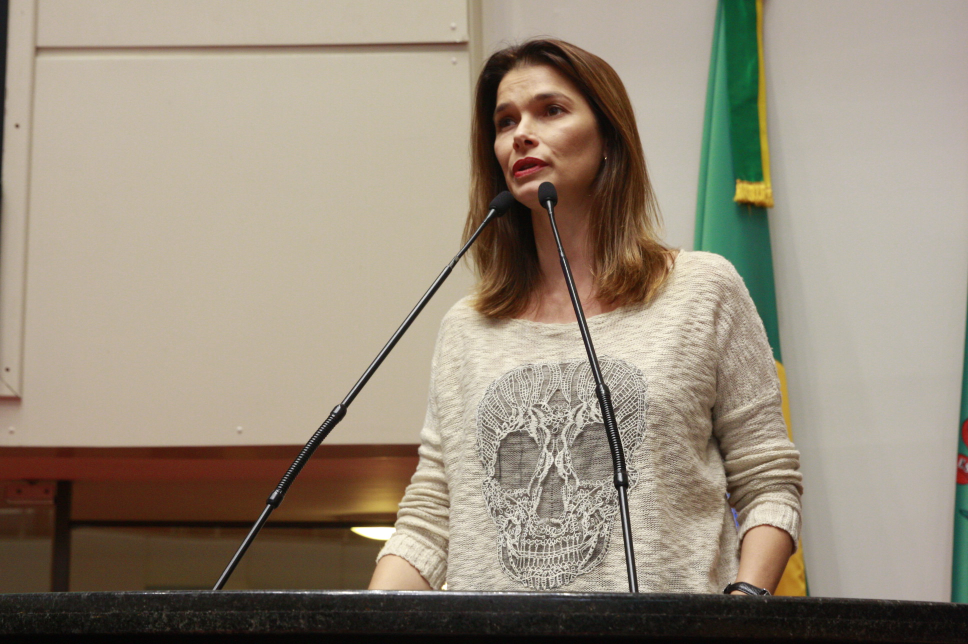 Sessão Ordinária - Plenário Osni Régis - Dep. Angela Albino - Foto: Eduardo Guedes de Oliveira / Agência AL