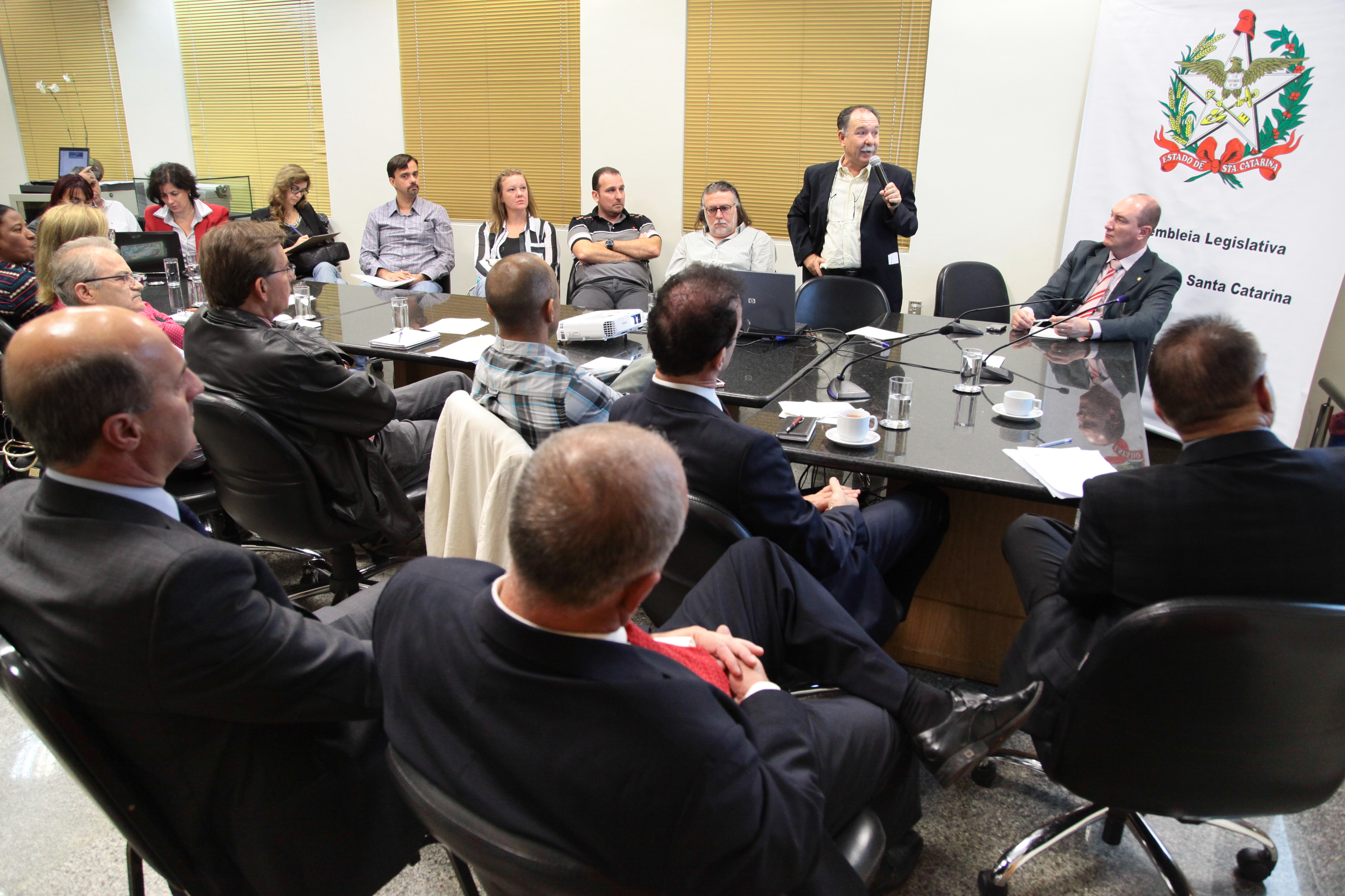 Reunião Ampliada que apresentará o Plano de Implantação da Rede Psicossocial Estadual. Foto: Miriam Zomer/Agência AL
