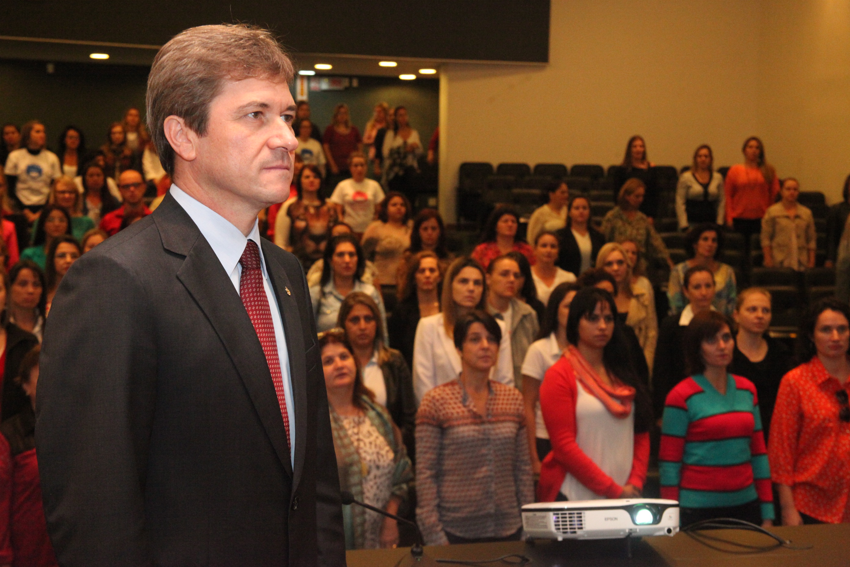 Deputado José Nei Ascari (PSD). Seminário de Prevenção de Deficiências. Foto: Fábio Queiroz / Agência AL