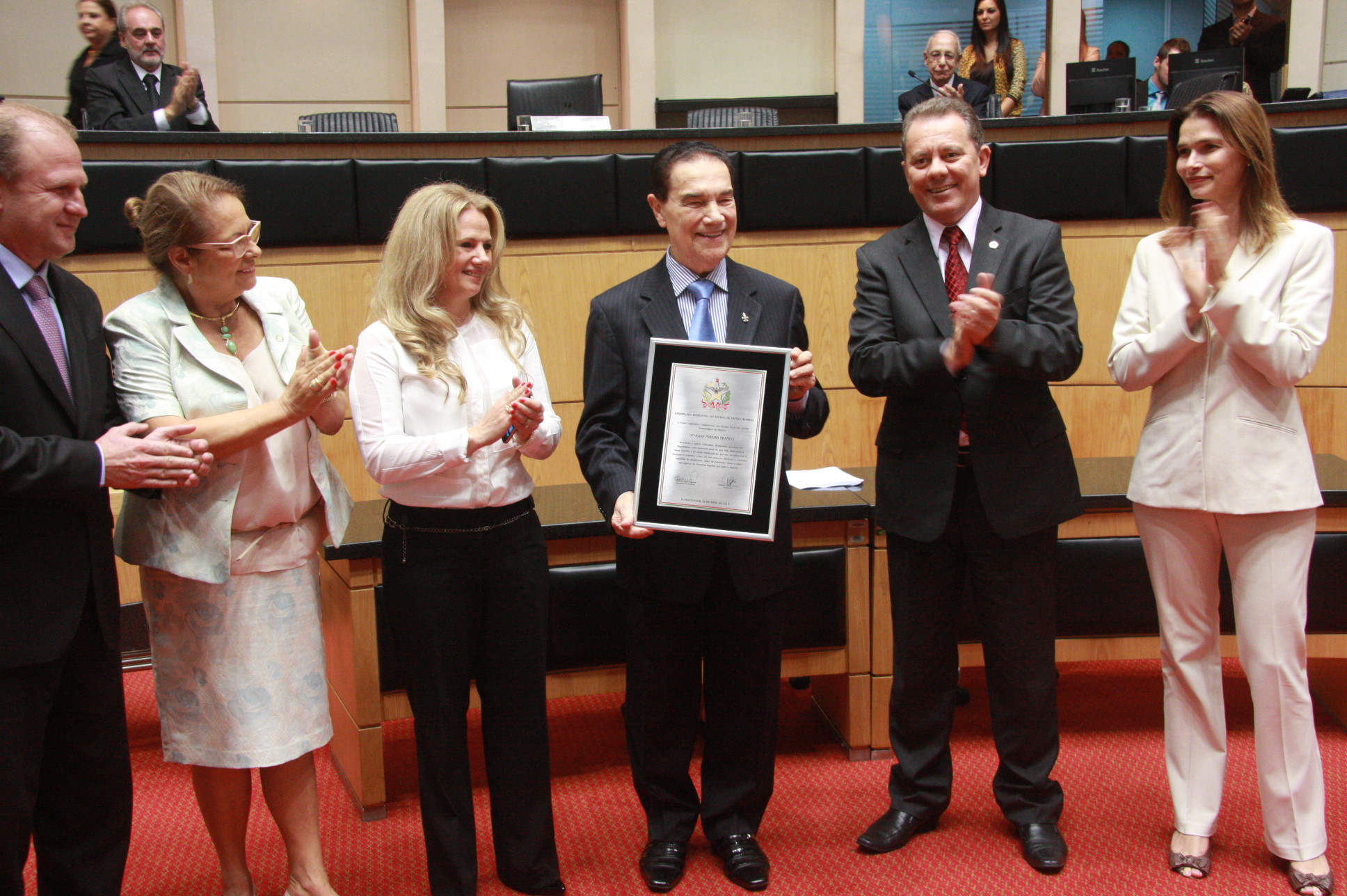 Homenagem Sr Divaldo Franco_Eduardo Guedes de Oliveira / Agência AL