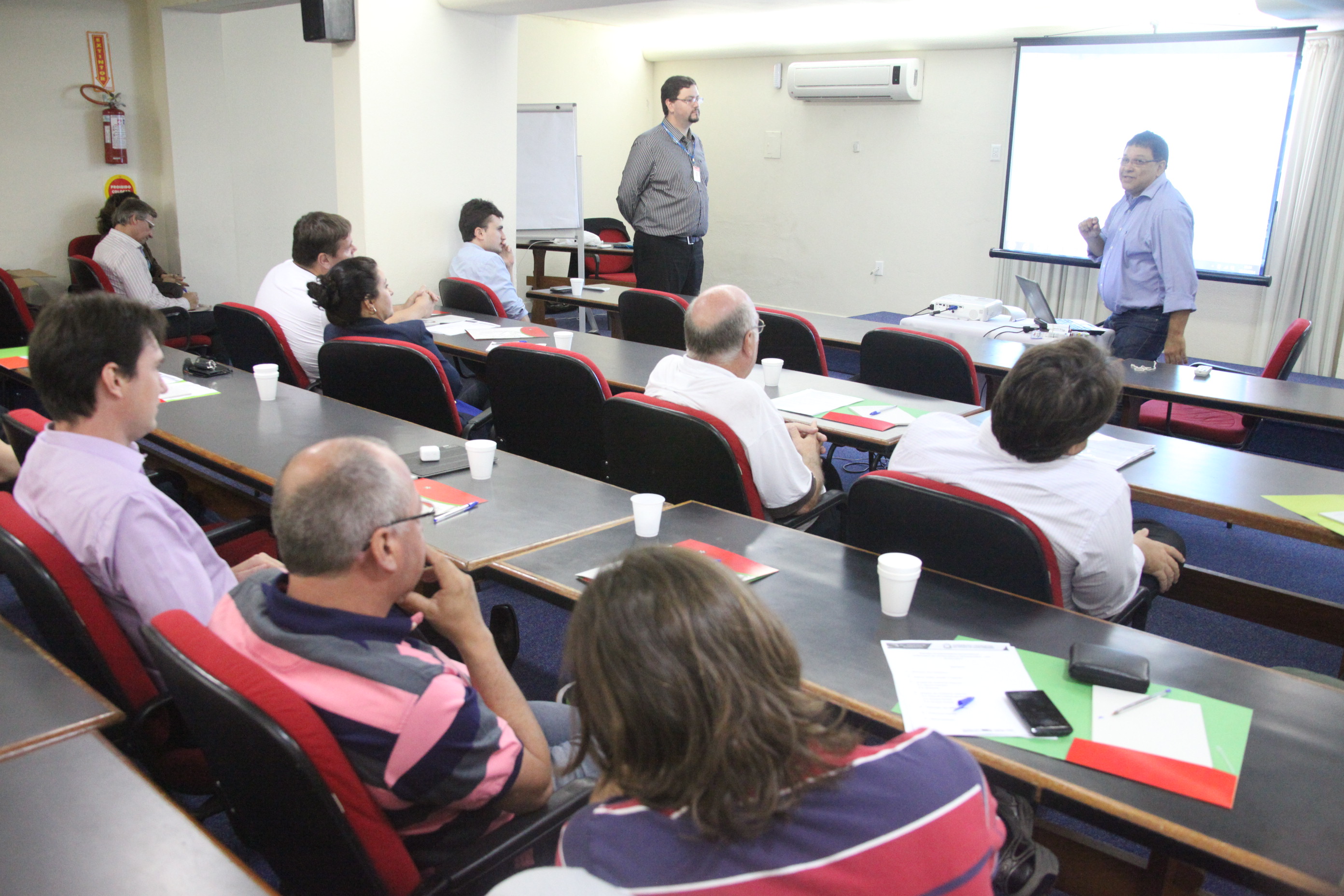 Reunião de Planejamento Estratégico da Diretoria de Tecnologia e Informação. Foto: Fábio Queiroz / Agência AL