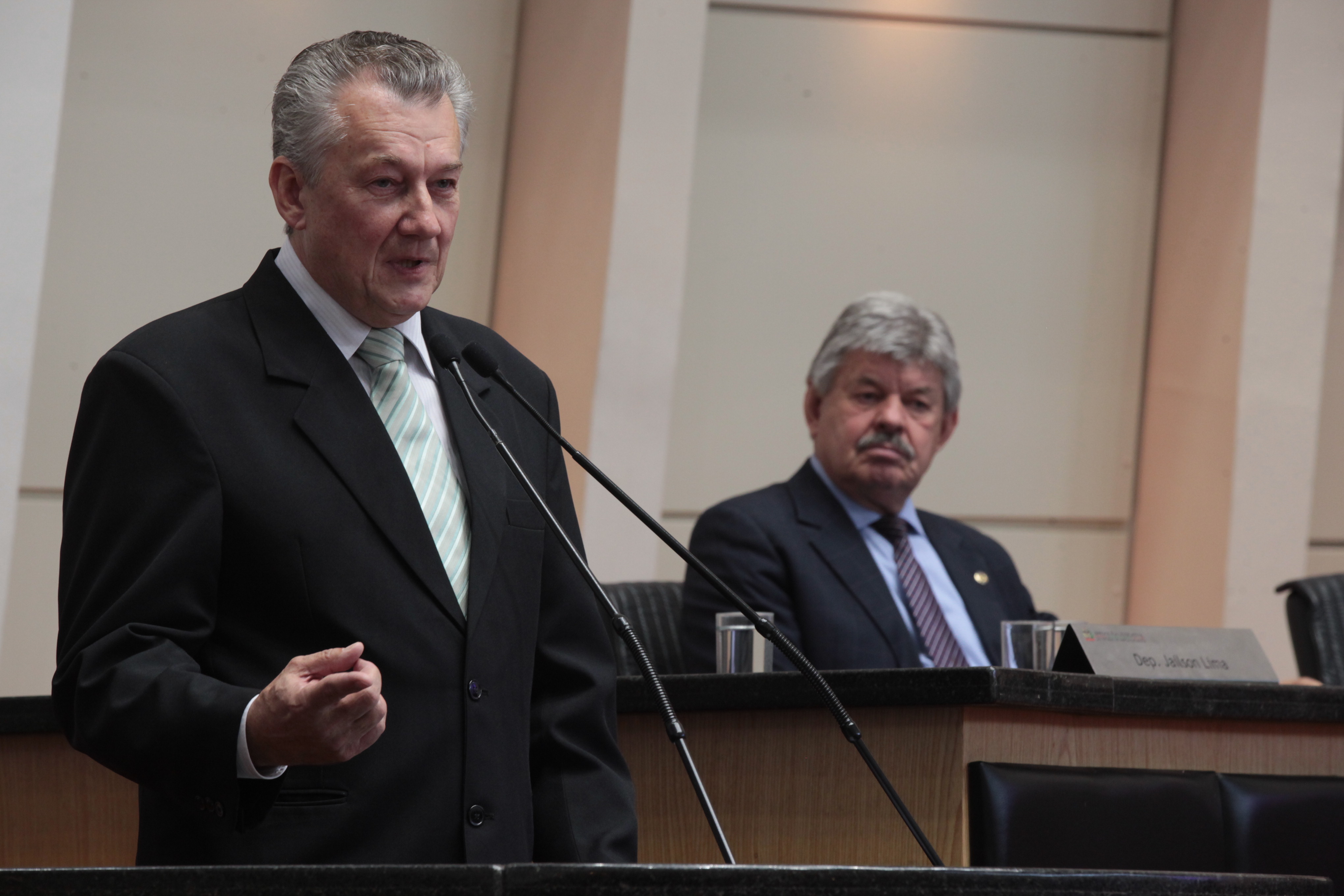 Sessâo Ordinária  Deputado  Eni Voltolini (PP)  Foto Carlos Kilian/Agencia AL