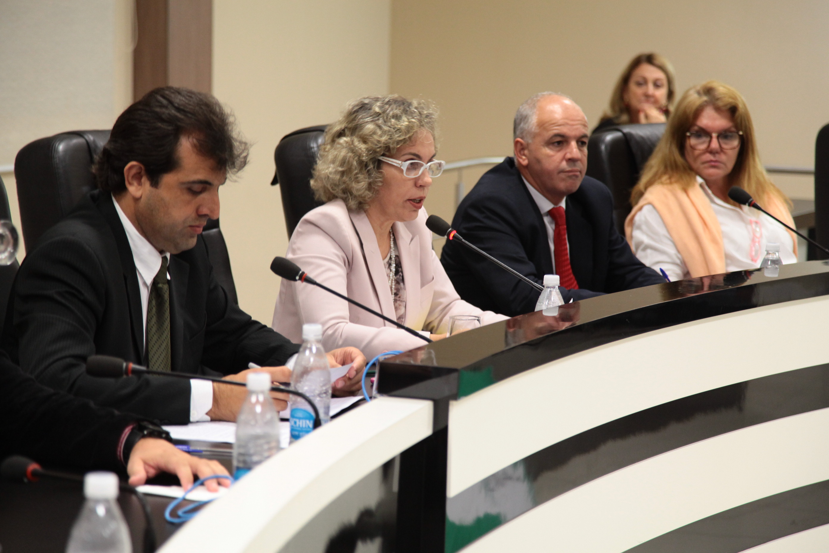 Audiência Pública sobre o PL 0605.2/2013 que cria o Movimento Natural da Praia Grossa Itapema. Foto: Miriam Zomer/Agência AL