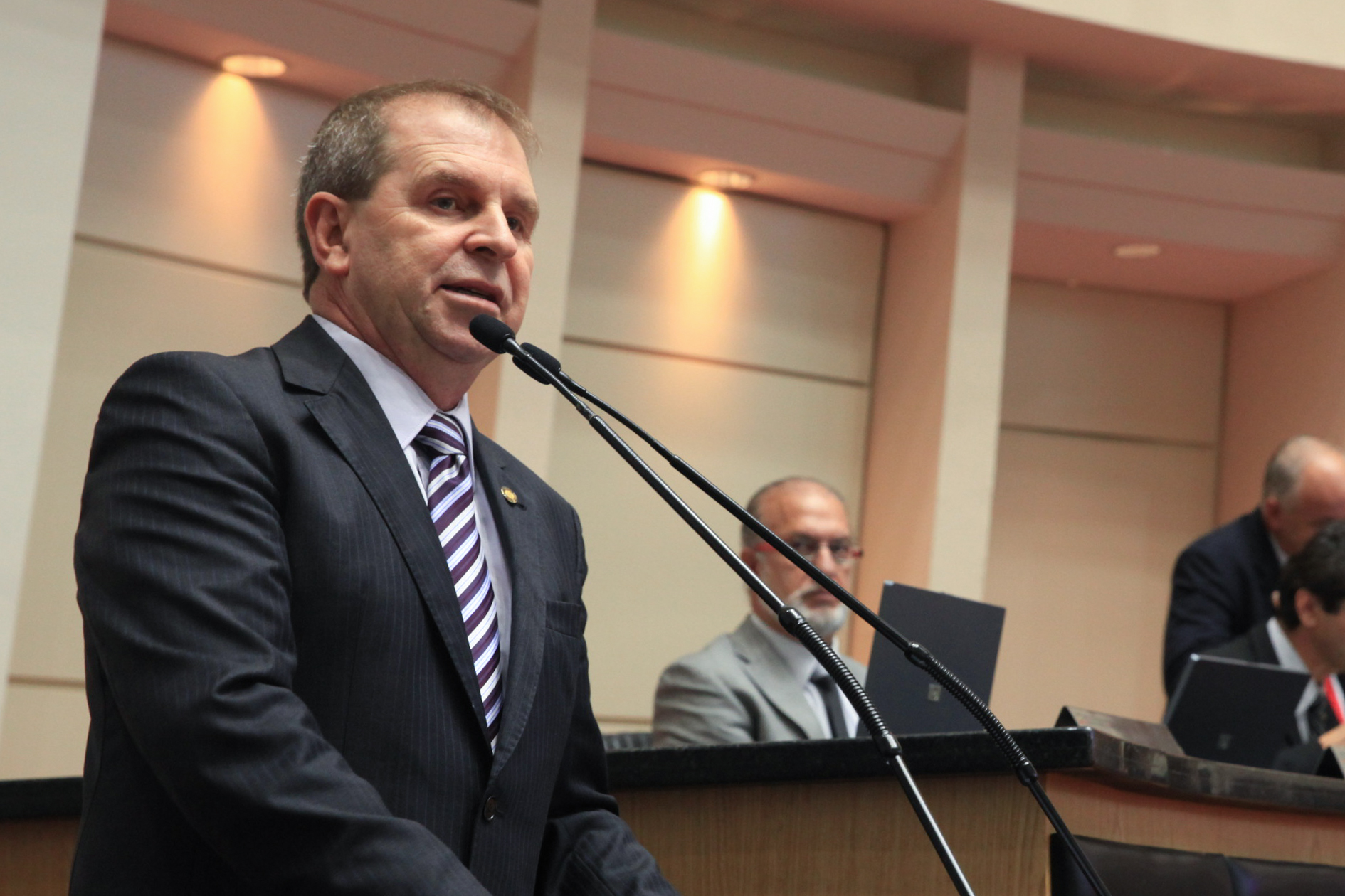 Plenário Osni Régis - Dep. Maurício Eskudlark (PSD) - Foto: Juliana Stadnik / Agência AL