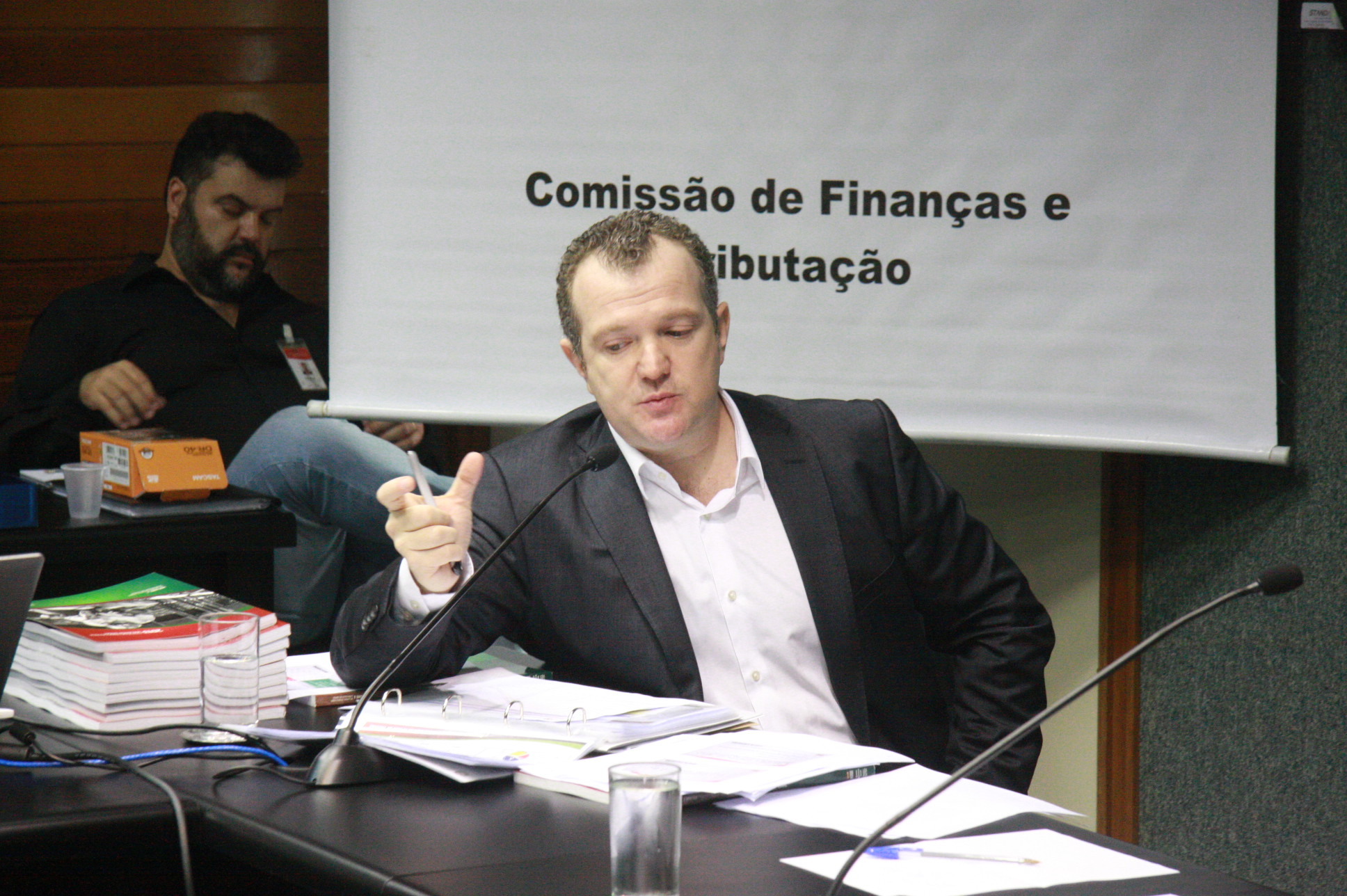 Reunião da Comissão de Finanças e Tributação. Antonio Gavazzoni. Secretário de Estado da Fazenda. Foto: Jonas Lemos Campos/Agência AL