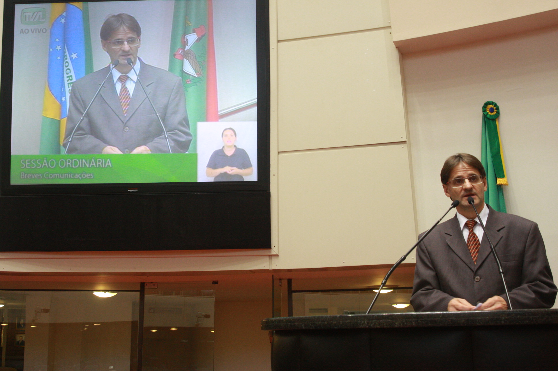 Sessão Ordinária - Plenário Osni Régis - Dep. Neodi Saretta (PT) - Foto: Eduardo Guedes de Oliveira / Agência AL