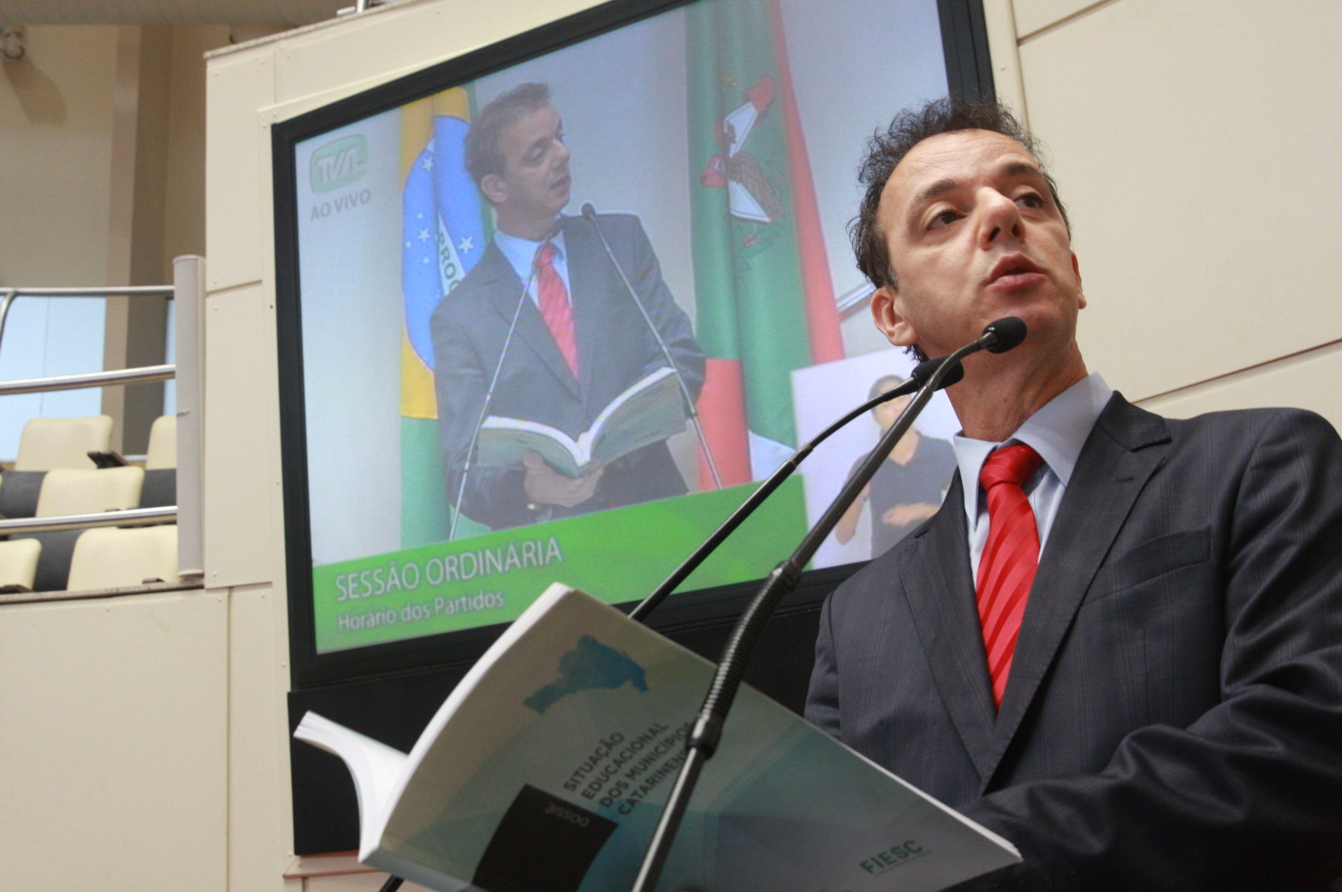 Sessão Ordinária - Plenário Osni Régis - Dep. Ismael dos Santos (PSD) - Foto: Eduardo Guedes de Oliveira / Agência AL