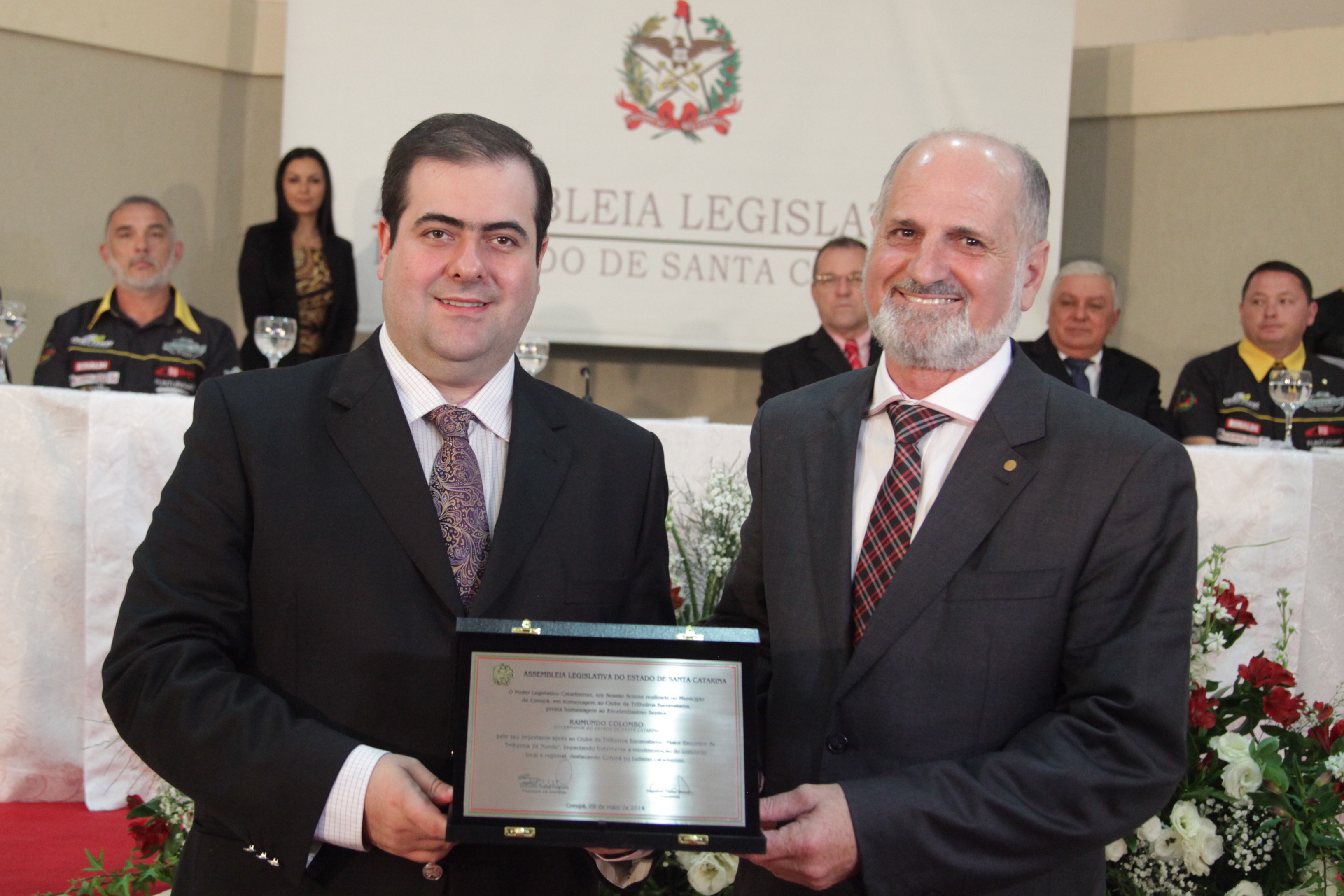 Sessao Solene em Homenagem a BANANALAMA  2014 Corupa SC  Foto  Carlos Kilian Agencia Al