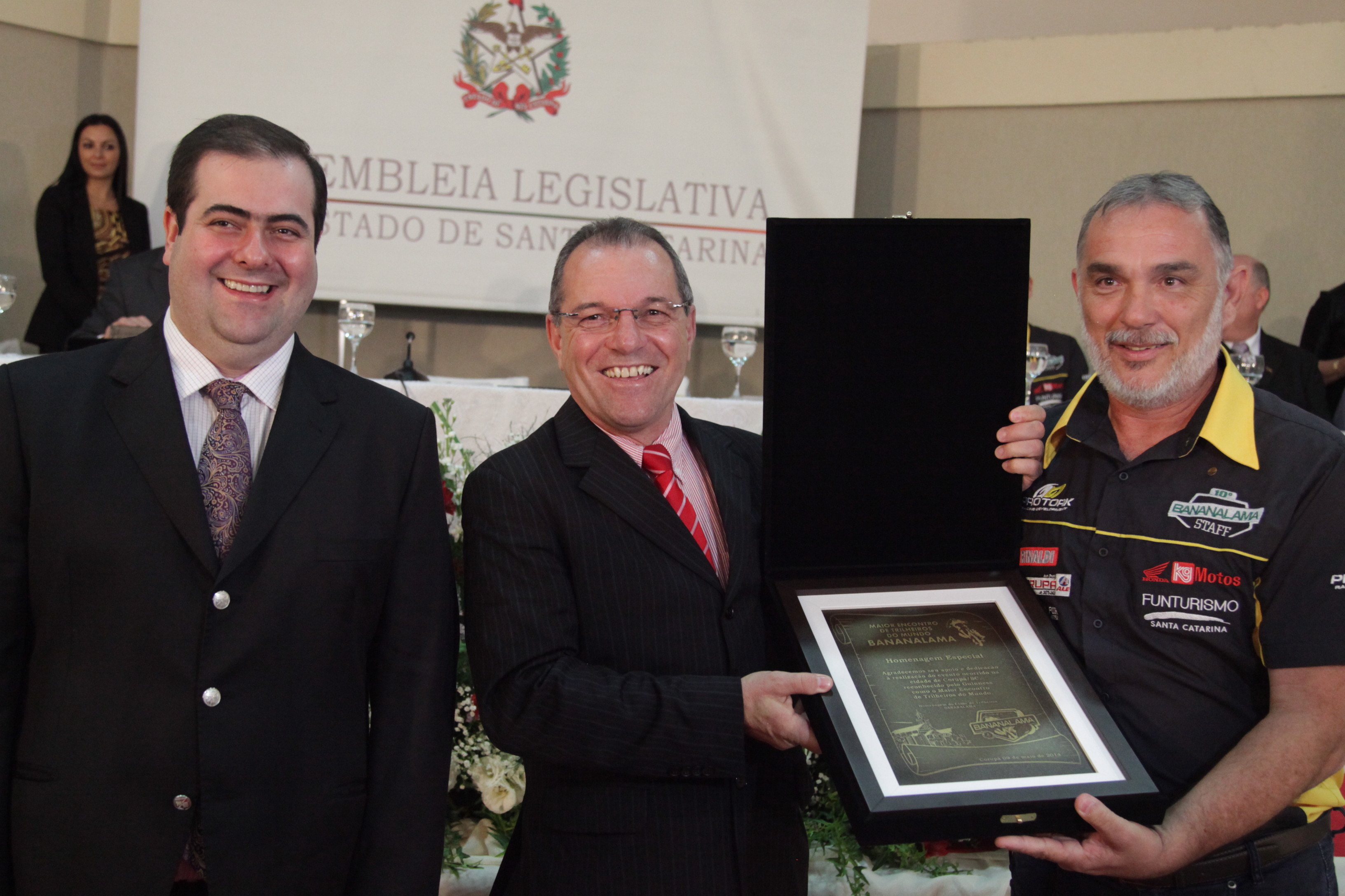 Sessao Solene em Homenagem a BANANALAMA 2014 Corupa SC   Foto  Carlos Kilian Agencia Al