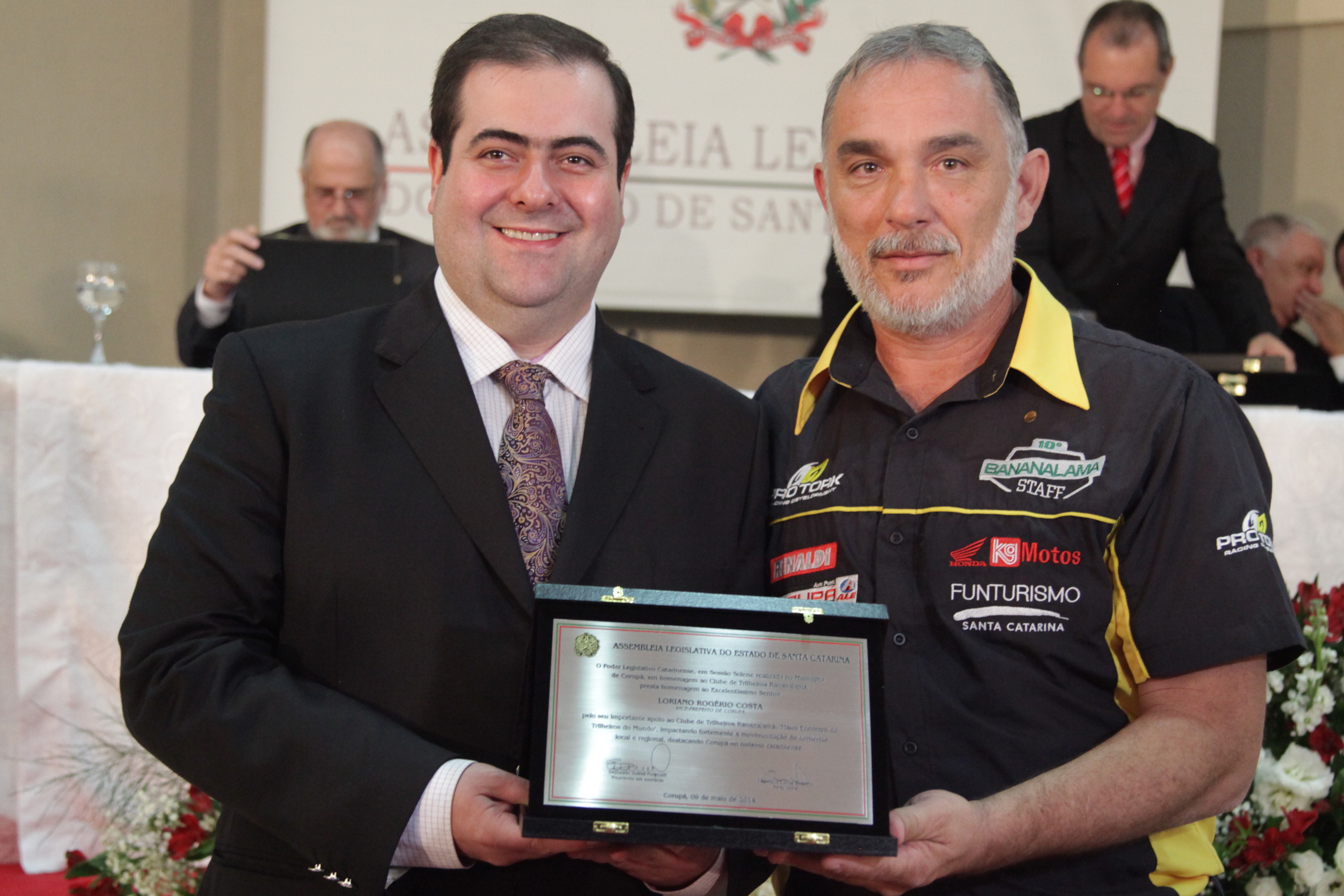 Sessao Solene em Homenagem a BANANALAMA 2014 Corupa SC   Foto  Carlos Kilian Agencia Al