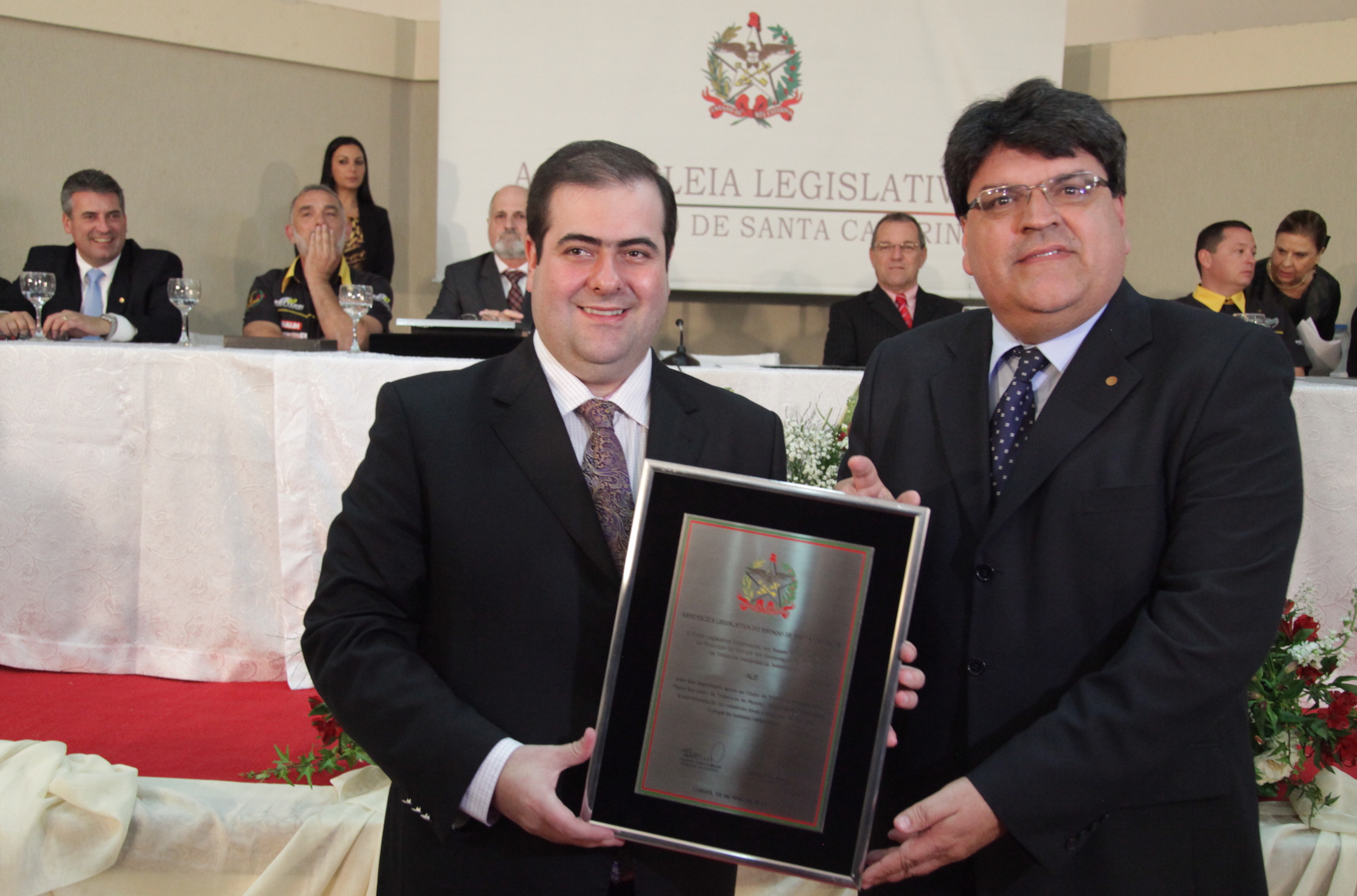 Sessao Solene em Homenagem a BANANALAMA  2014 Corupa SC   Foto  Carlos Kilian Agencia Al