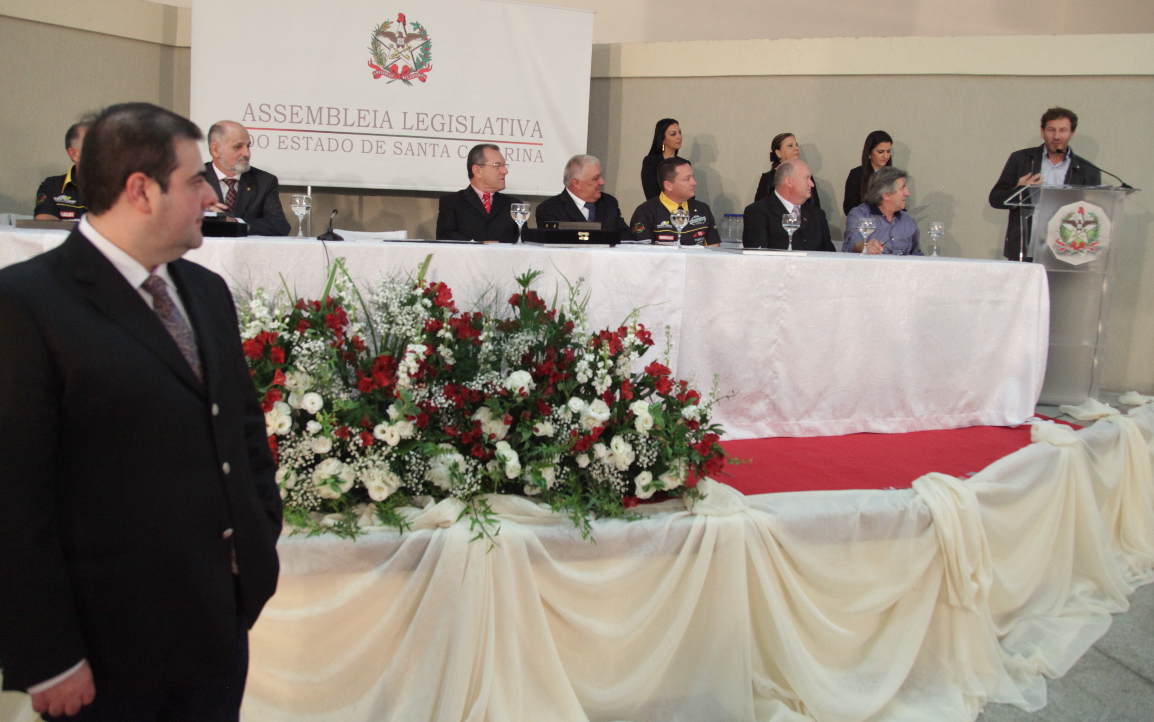 Sessao Solene em Homenagem a BANANALAMA   2014 Corupa SC  Foto  Carlos Kilian Agencia Al