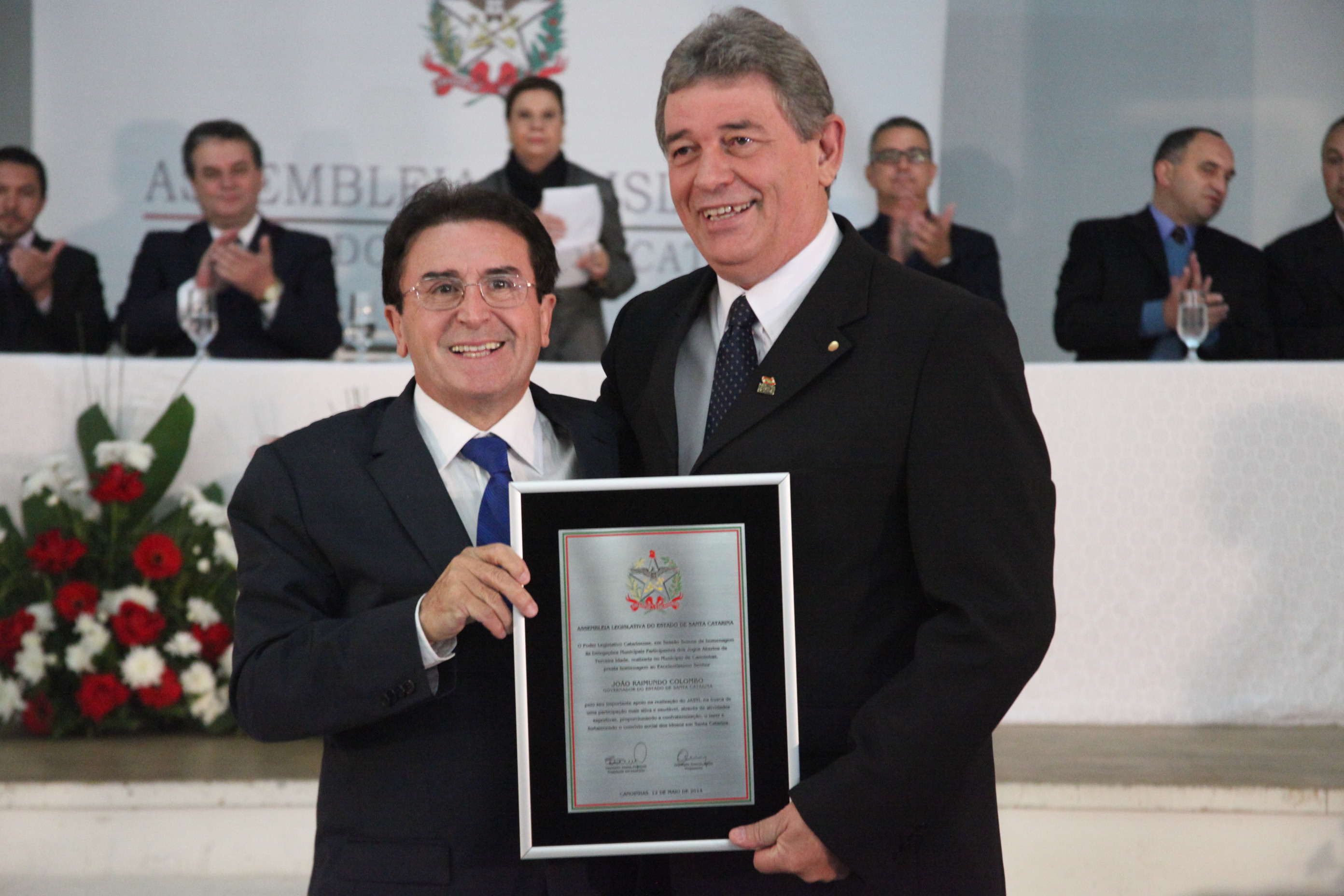 Sessão Solene em homenagem aos participantes do 7º Jasti. Foto: Fábio Queiroz / Agência AL