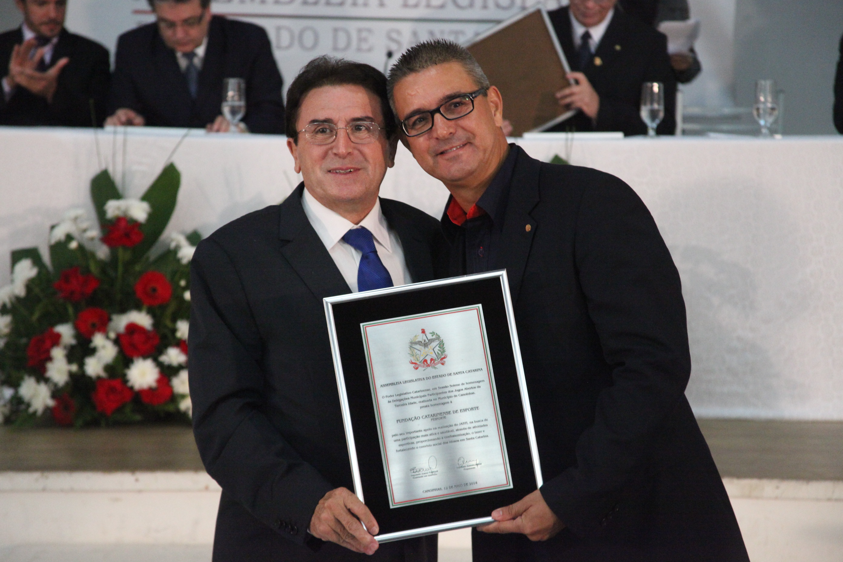 Sessão Solene em homenagem aos participantes do 7º Jasti. Foto: Fábio Queiroz / Agência AL
