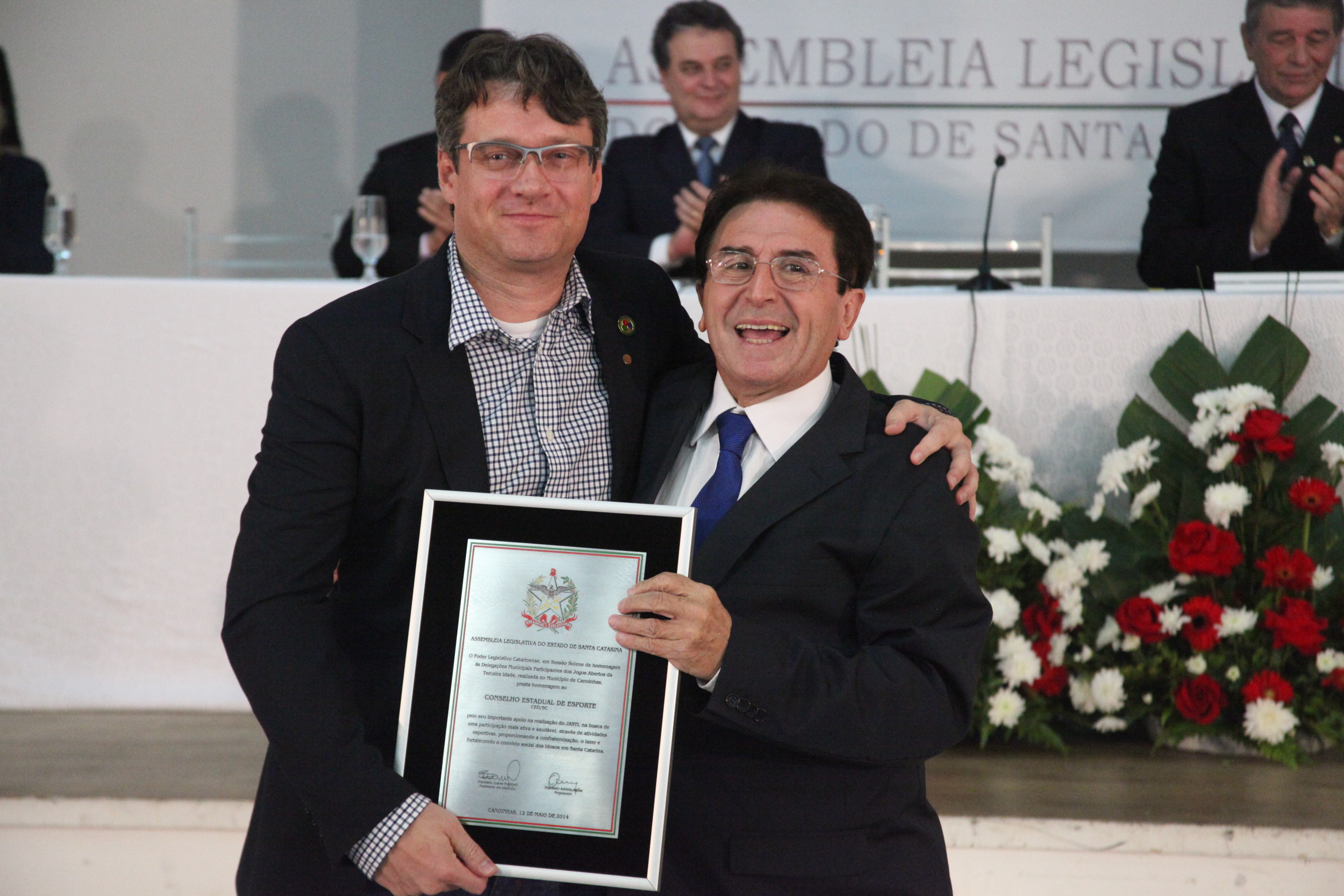 Sessão Solene em homenagem aos participantes do 7º Jasti. Foto: Fábio Queiroz / Agência AL