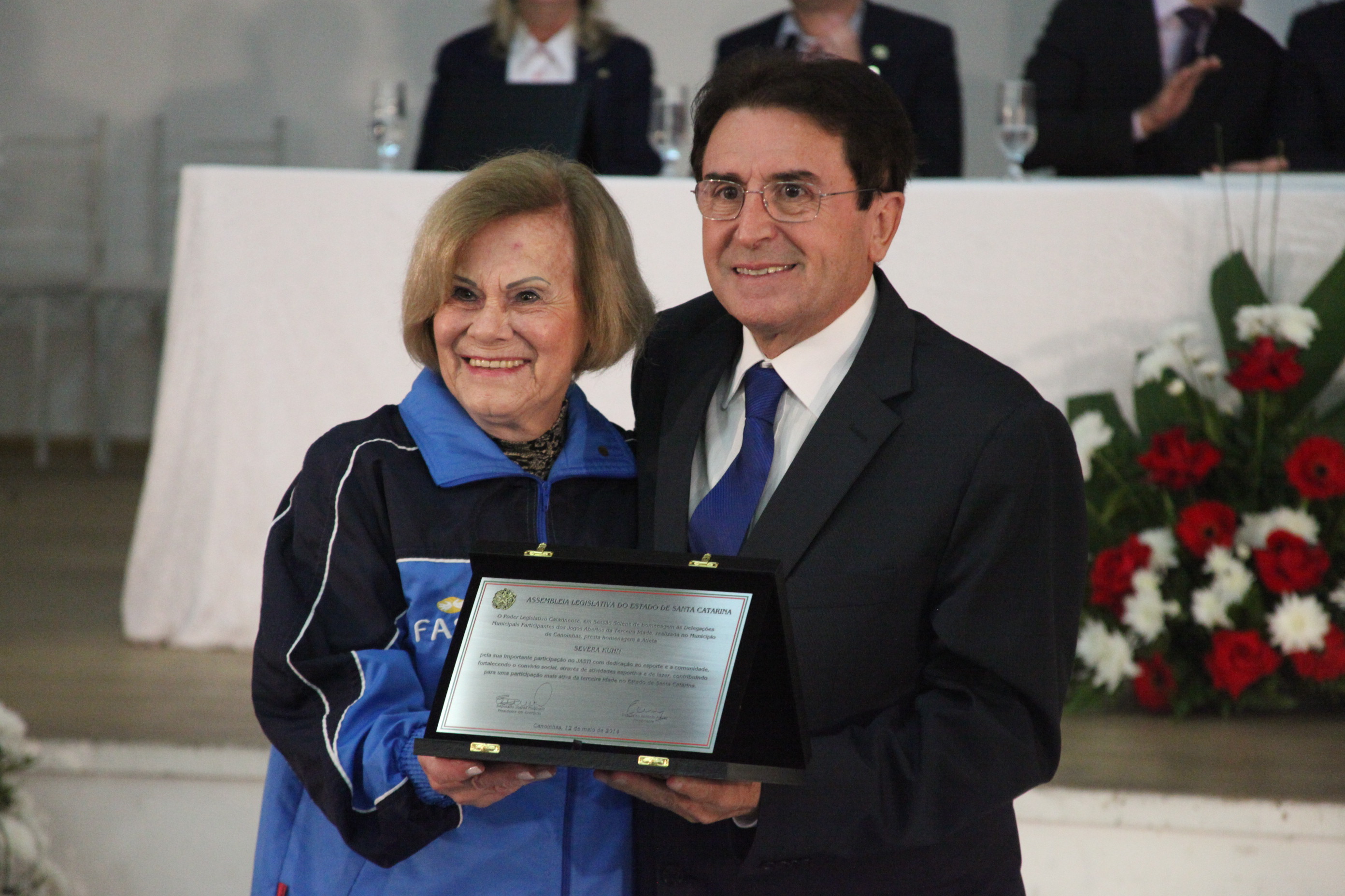 Sessão Solene em homenagem aos participantes do 7º Jasti. Foto: Fábio Queiroz / Agência AL