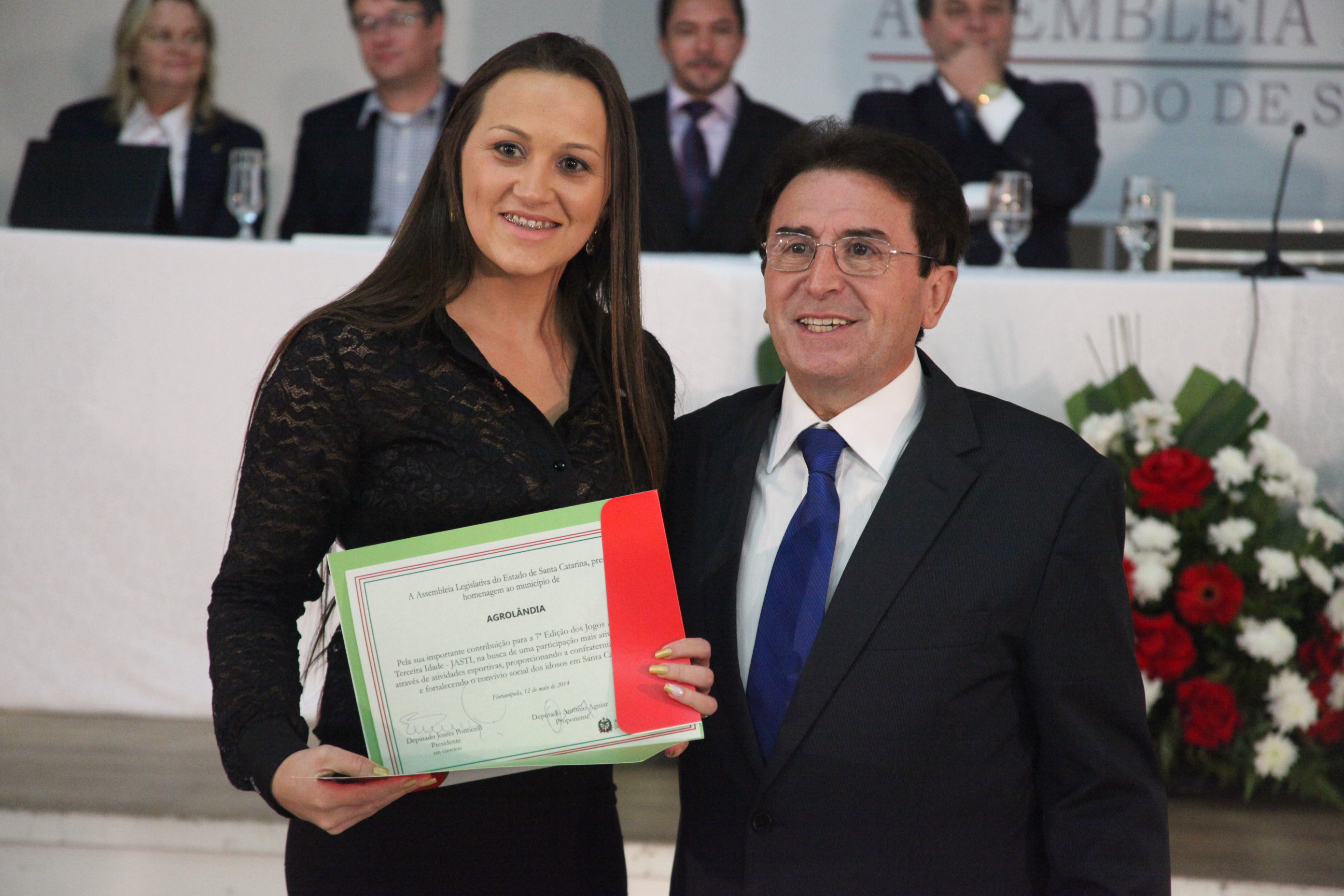 Sessão Solene em homenagem aos participantes do 7º Jasti. Foto: Fábio Queiroz / Agência AL