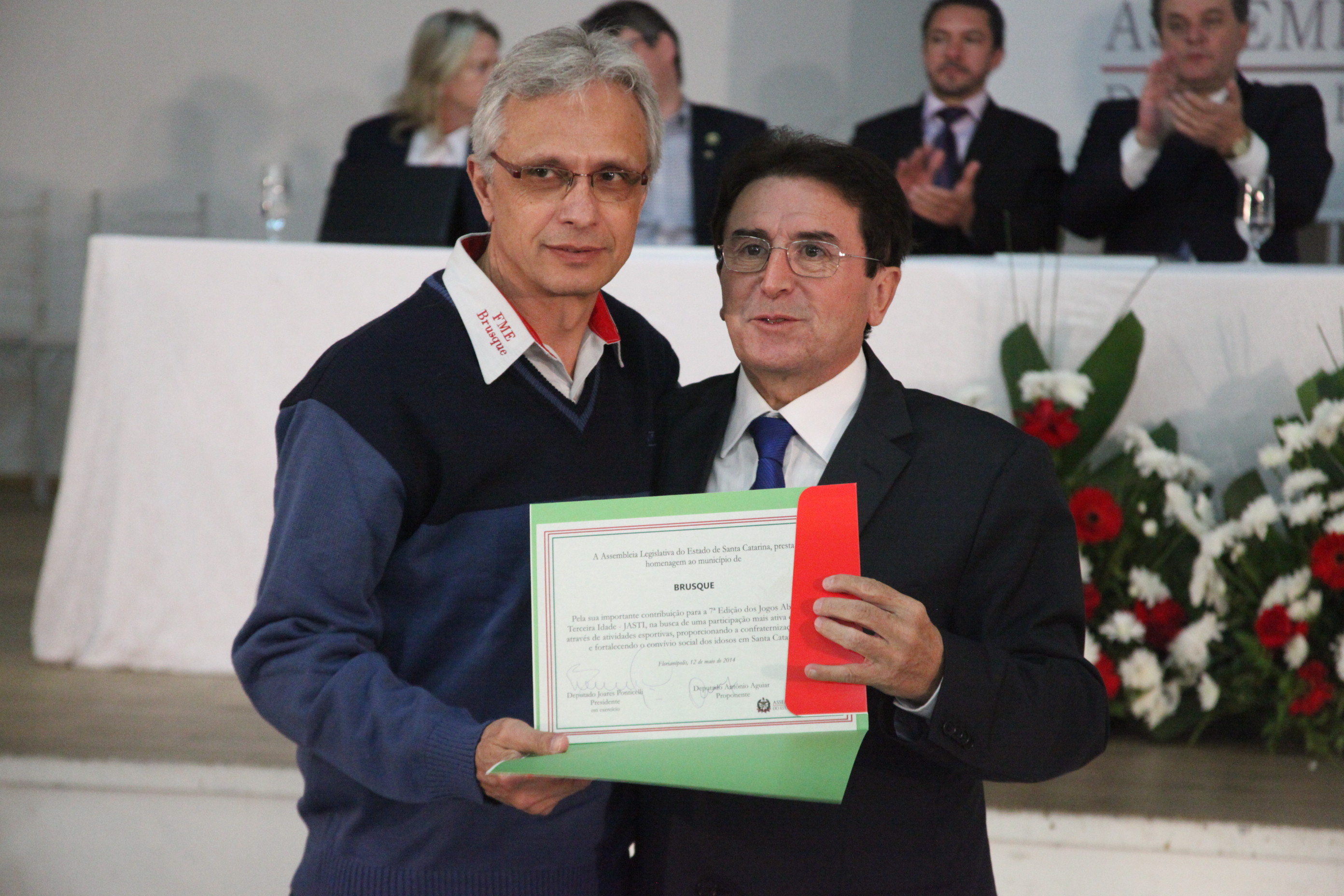 Sessão Solene em homenagem aos participantes do 7º Jasti. Foto: Fábio Queiroz / Agência AL