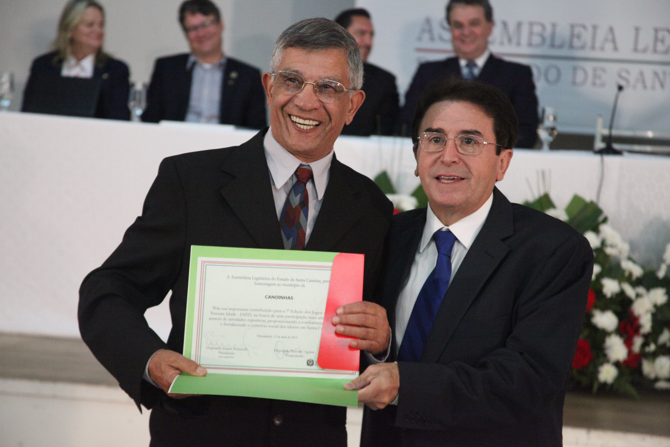 Sessão Solene em homenagem aos participantes do 7º Jasti. Foto: Fábio Queiroz / Agência AL