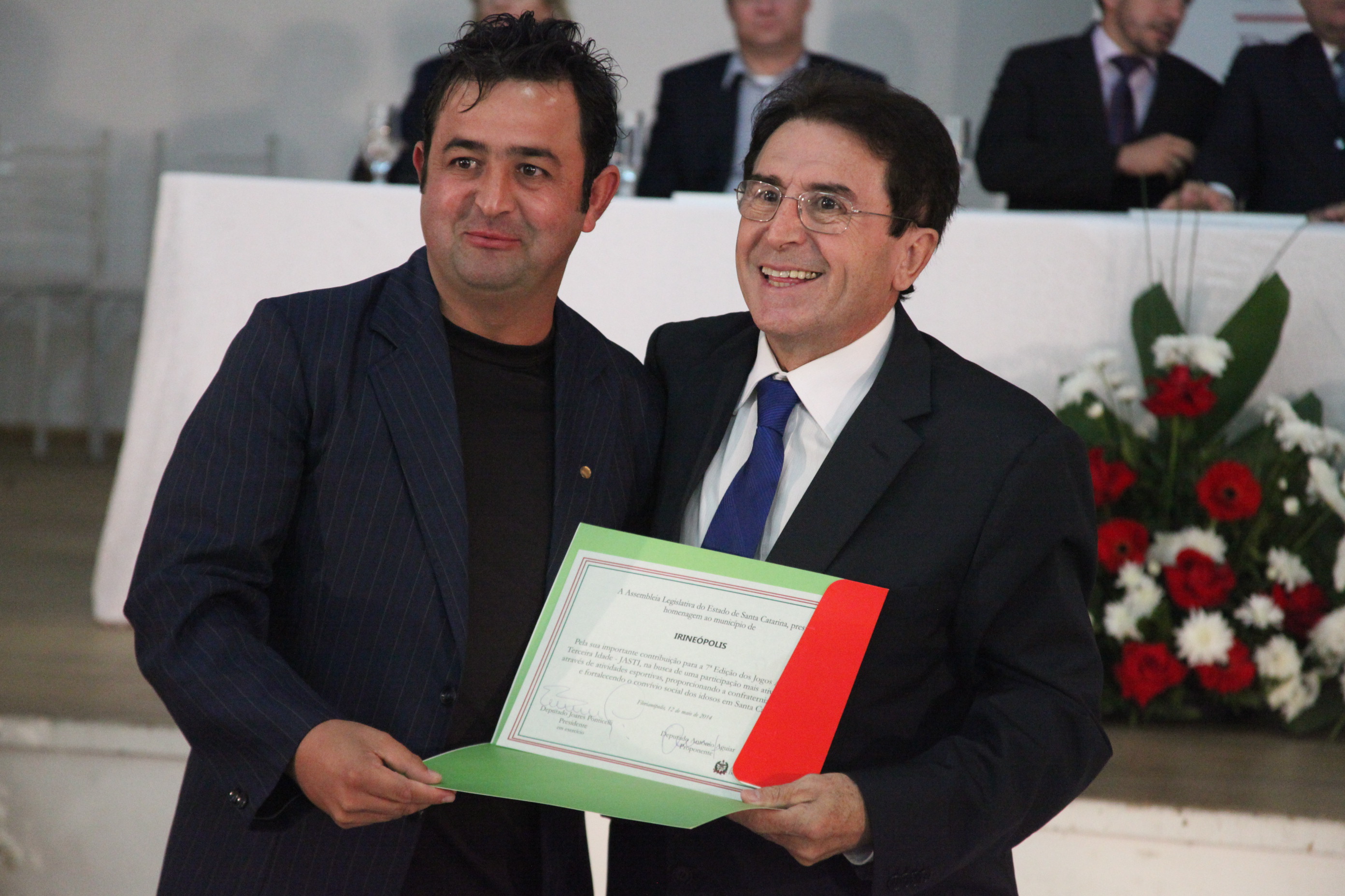 Sessão Solene em homenagem aos participantes do 7º Jasti. Foto: Fábio Queiroz / Agência AL