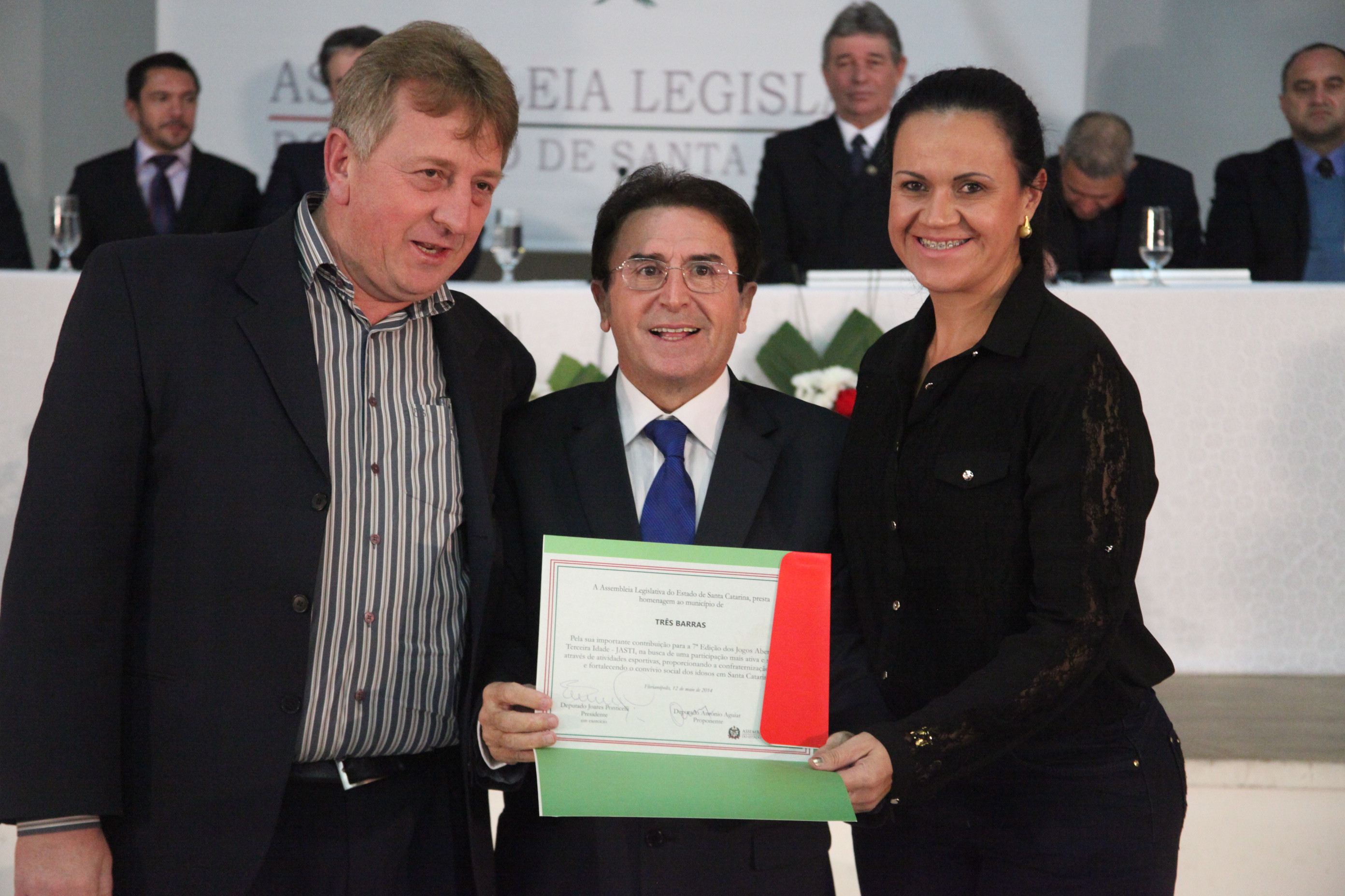 Sessão Solene em homenagem aos participantes do 7º Jasti. Foto: Fábio Queiroz / Agência AL