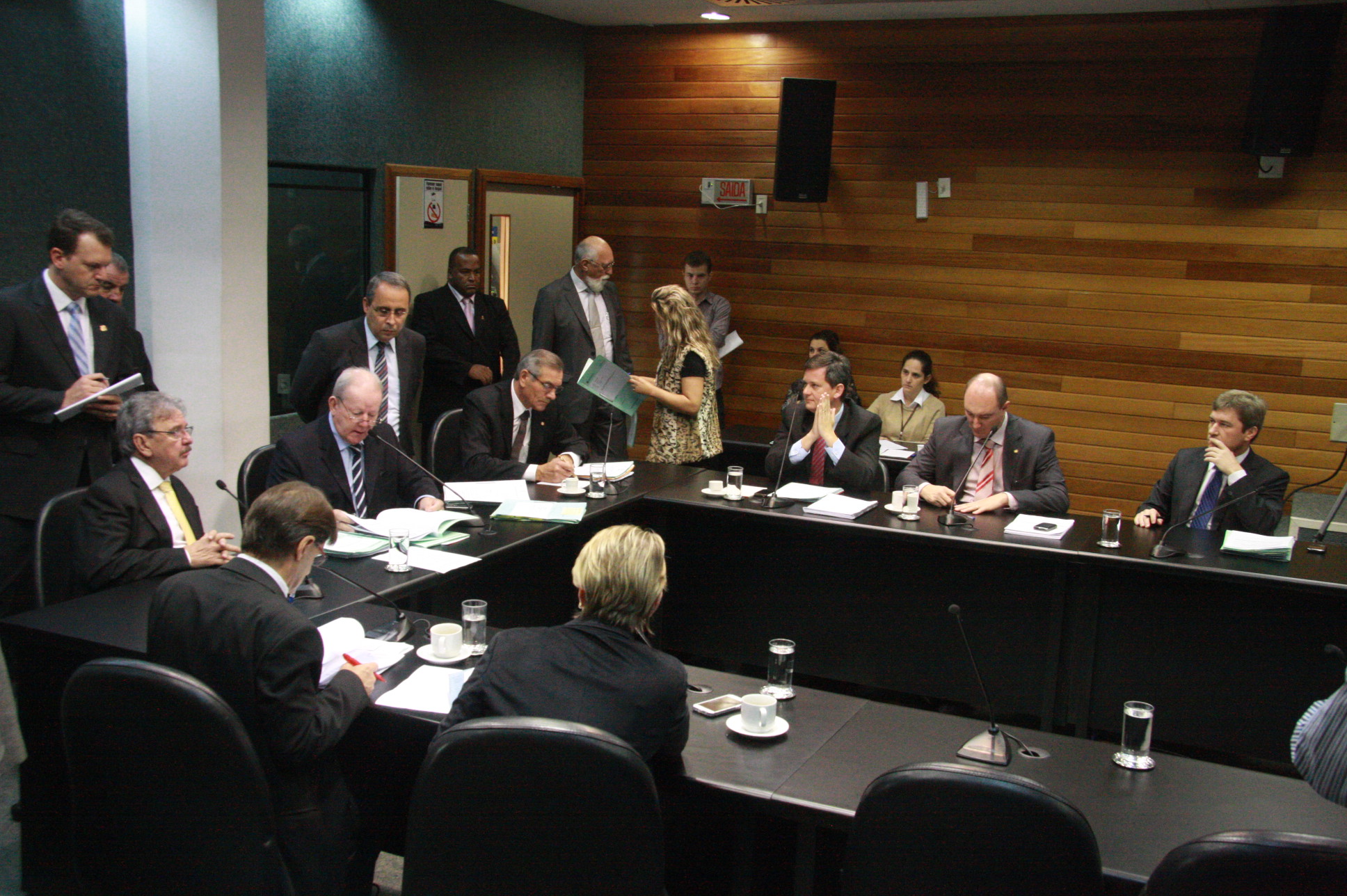 Reunião da Comissão de Constituição e Justiça. Foto: Jonas Lemos Campos/Agência AL