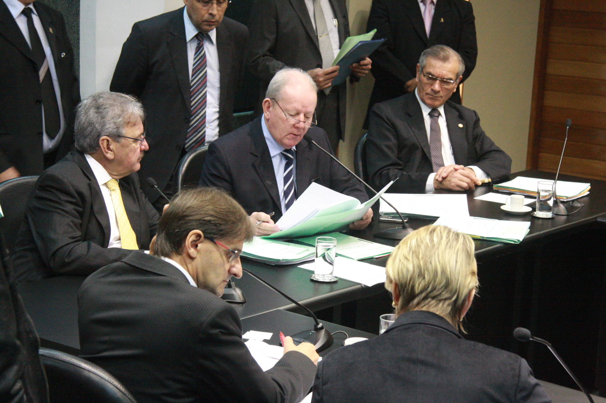 Reunião da Comissão de Constituição e Justiça. Foto: Jonas Lemos Campos/Agência AL