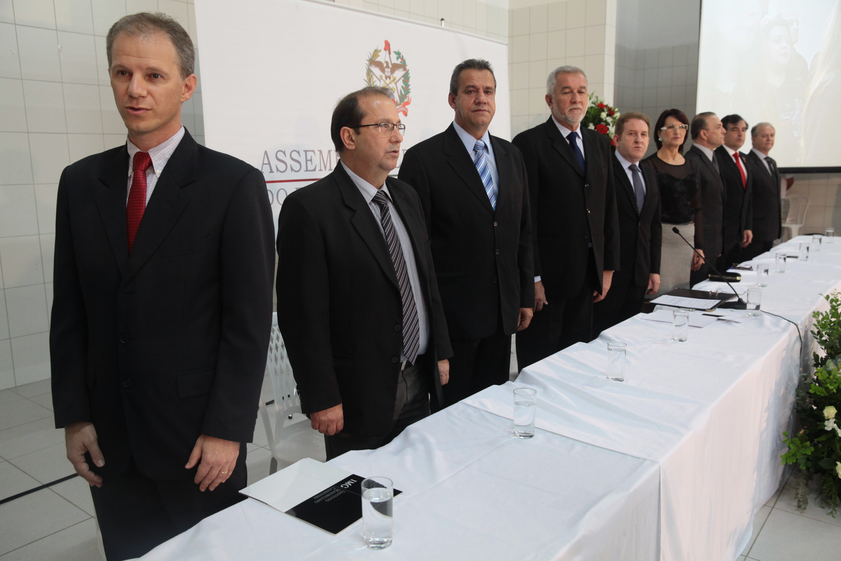 Sessão Solene em homenagem ao Colégio Maximiliano Gaidzinski em Cocal do Sul. Foto: Miriam Zomer/Agência AL