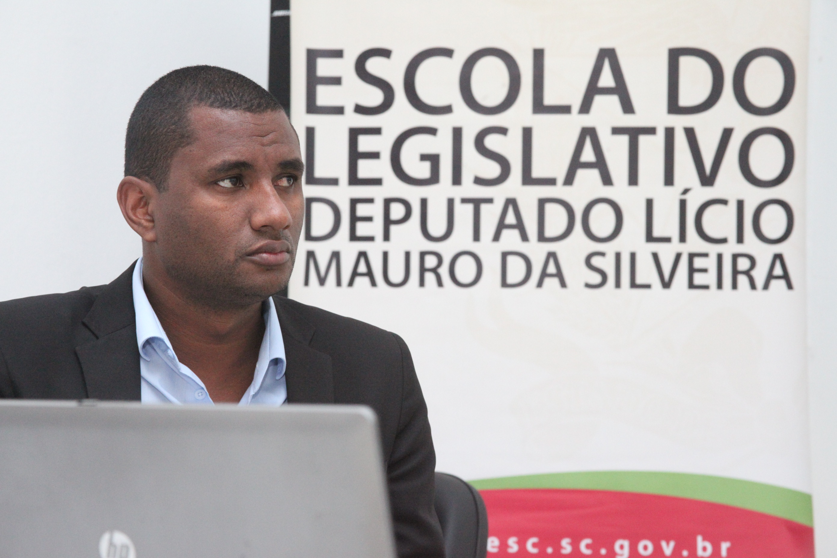 Ex-deputado Sandro Silva (PPS). I Seminário Saúde da População Negra. Foto: Fábio Queiroz / Agência AL