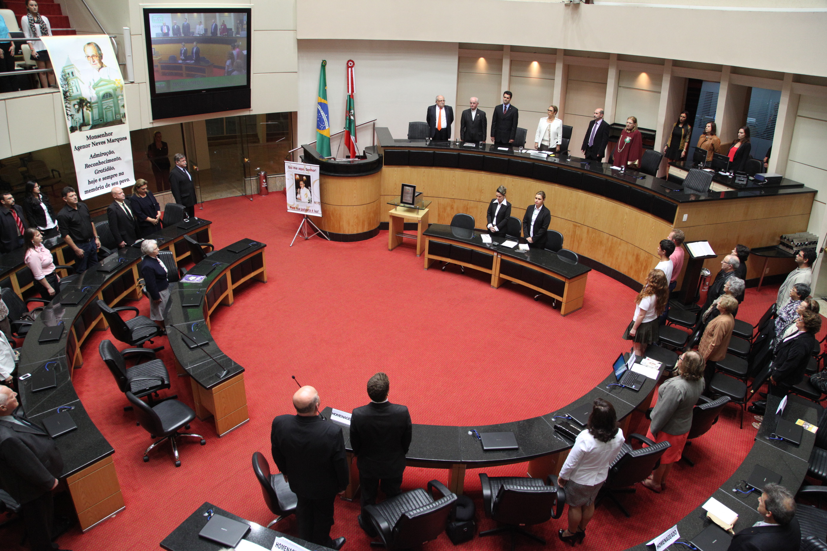 SessãoEpecial - Homenagem ao Monsenhor Agenor Neves Marques