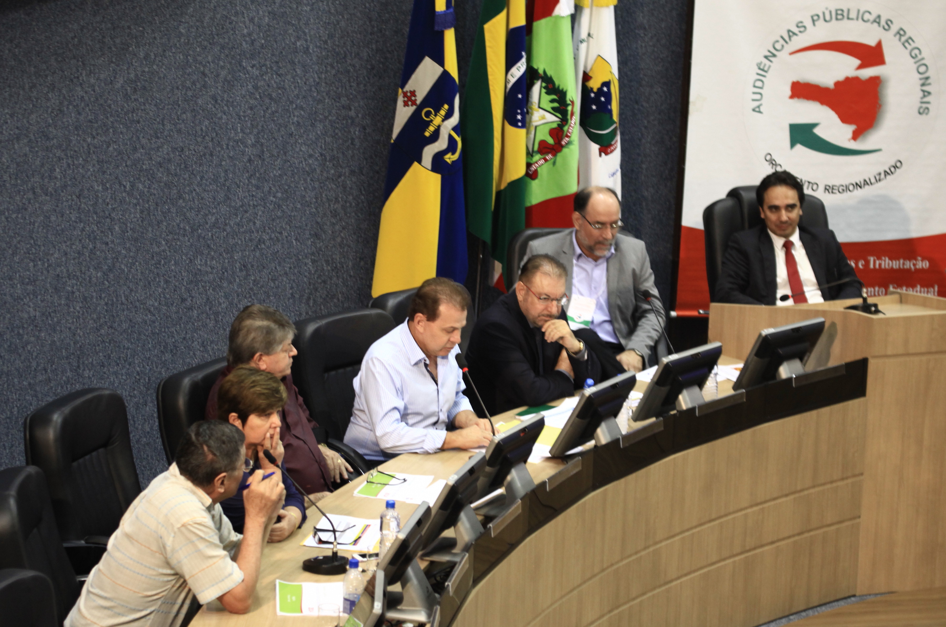 Orçamento Regionalizado Itajai  Foto  Carlos Kilian/Agencia AL