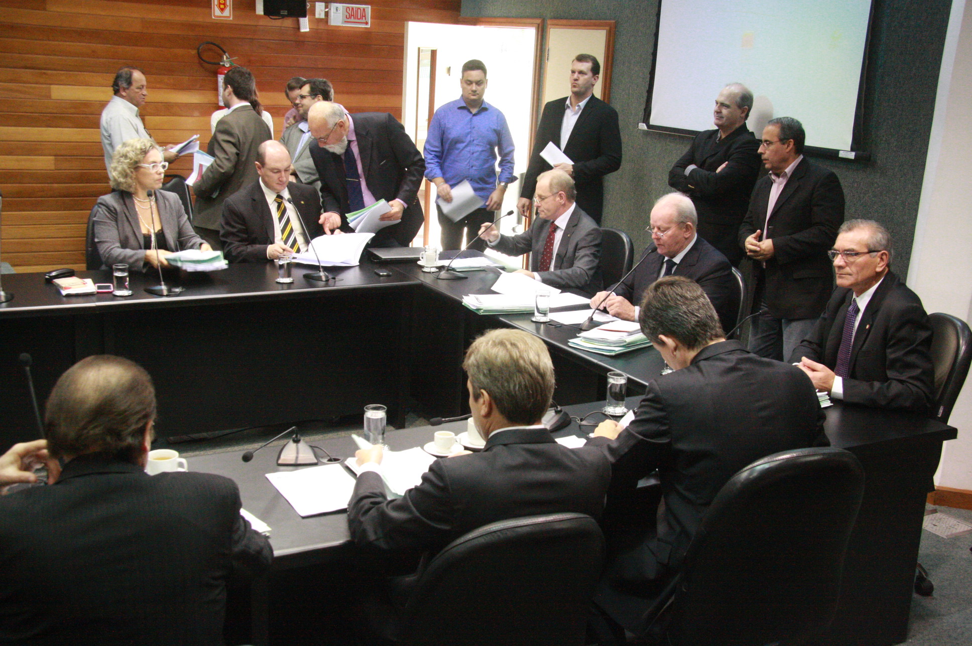Reunião da Comissão de Constituição e Justiça. Foto: Jonas Lemos Campos/Agência AL