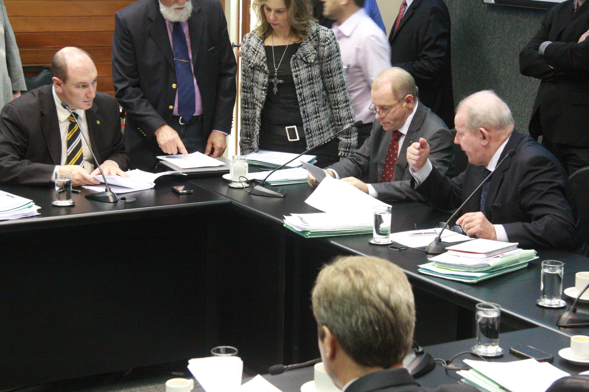 Reunião da Comissão de Constituição e Justiça. Foto: Jonas Lemos Campos/Agência AL