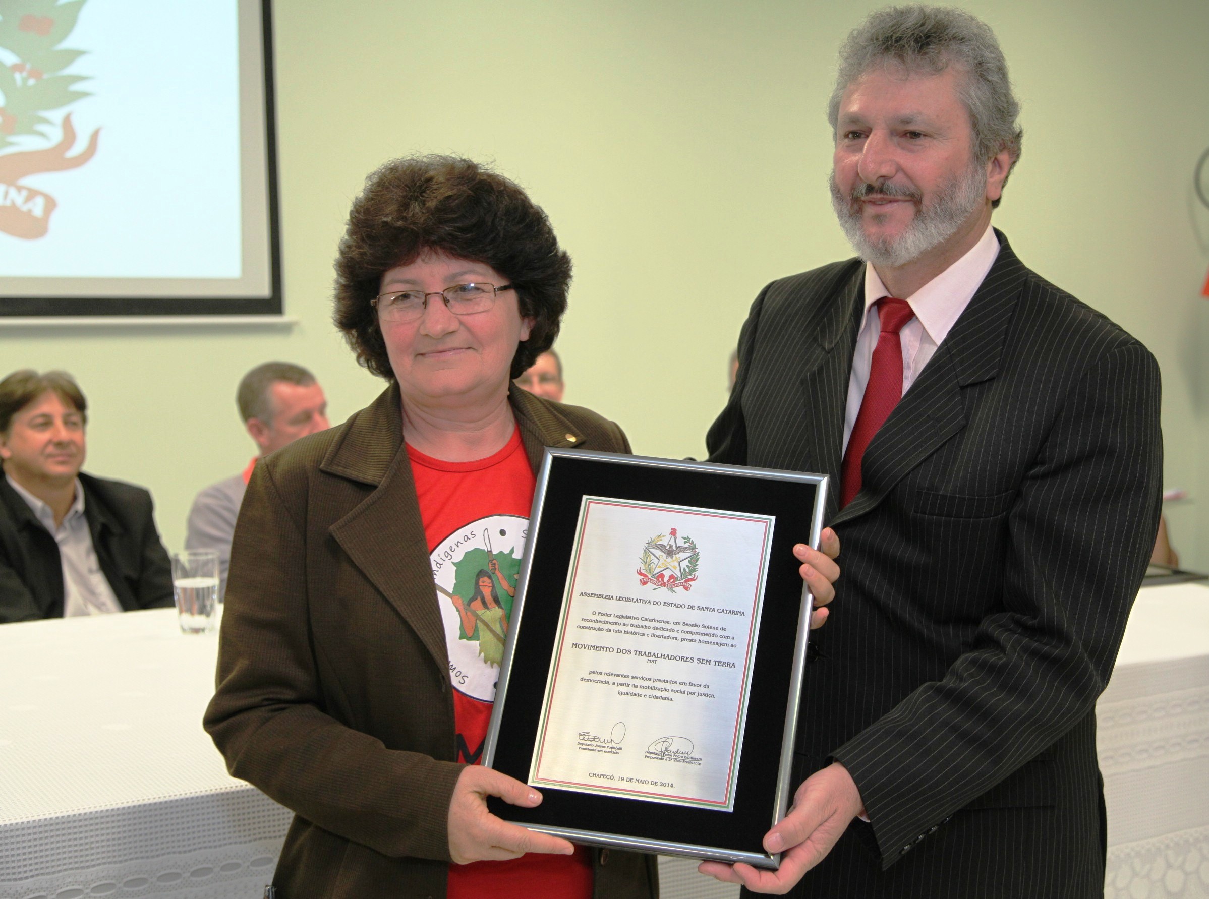 Irma Maria Brunetto - Homenagem aos Precursores do Movimento Social e Sindical do Grande Oeste