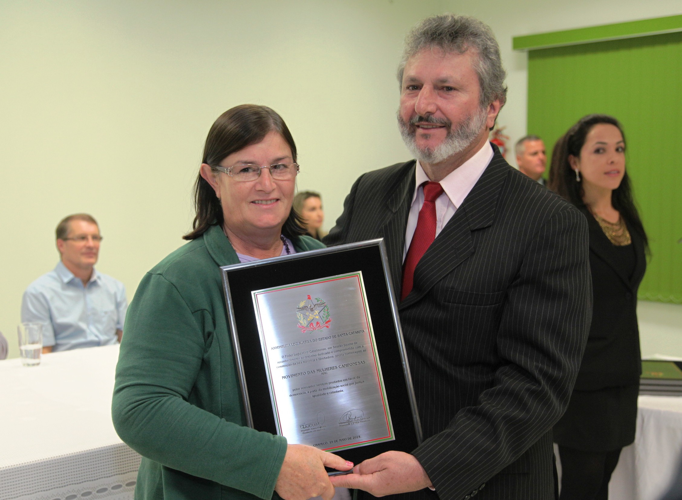Justina Cima - Homenagem aos Precursores do Movimento Social e Sindical do Grande Oeste