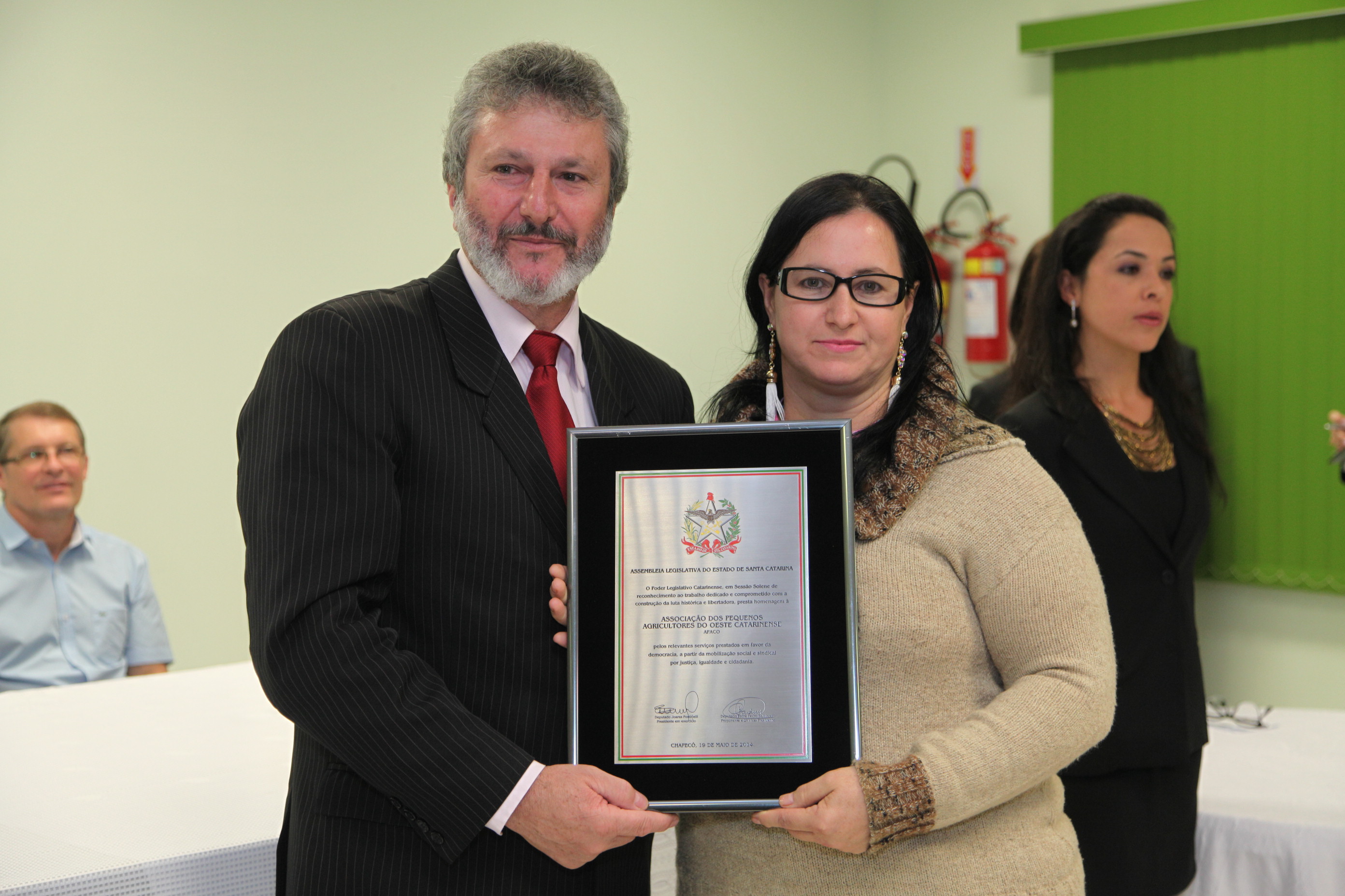 Neusa Bergaminn _ Homenagem aos Precursores do Movimento Social e Sindical do Grande Oeste