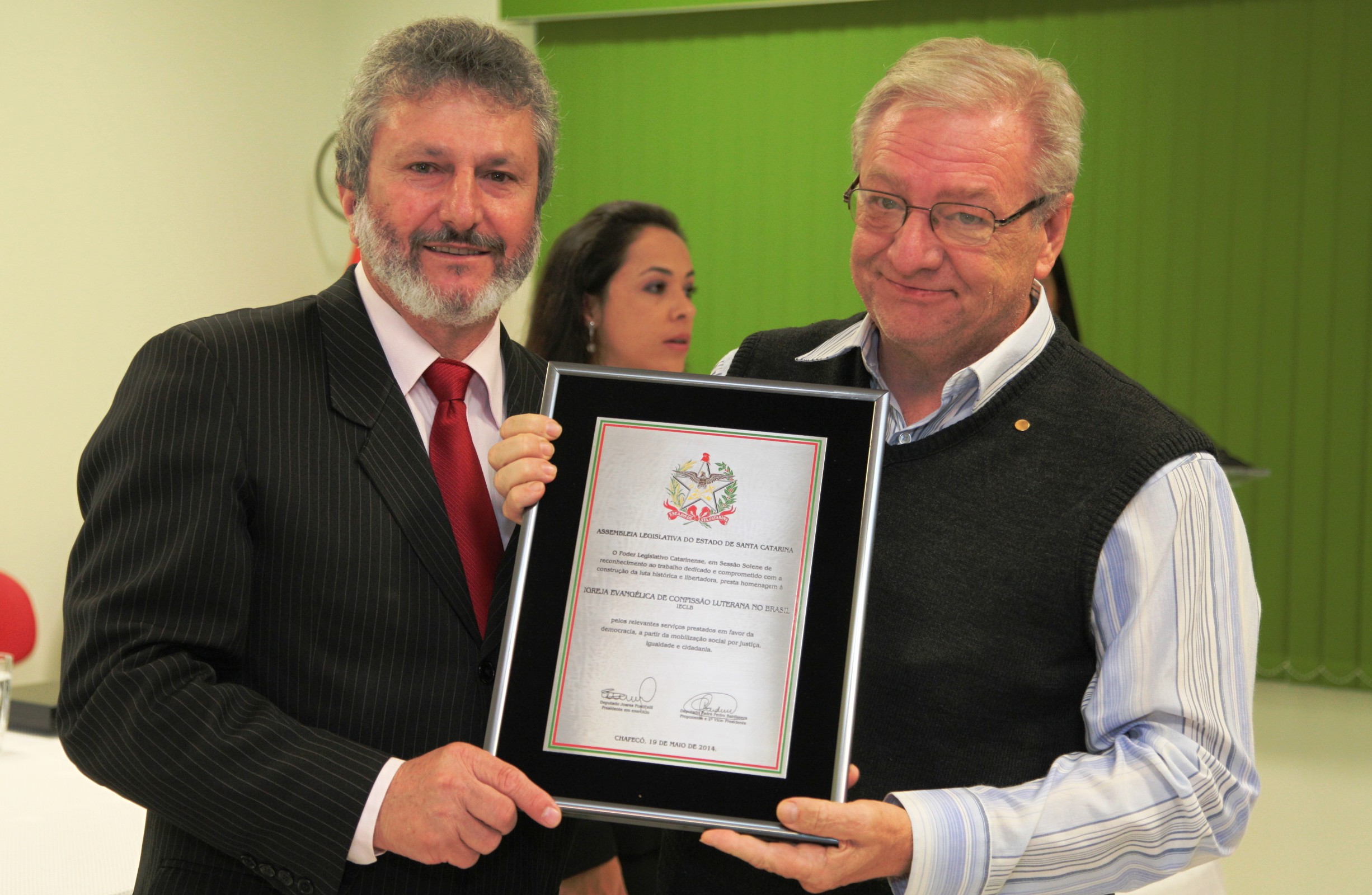 Pastor Nilo Koling - Homenagem aos Precursores do Movimento Social e Sindical do Grande Oeste