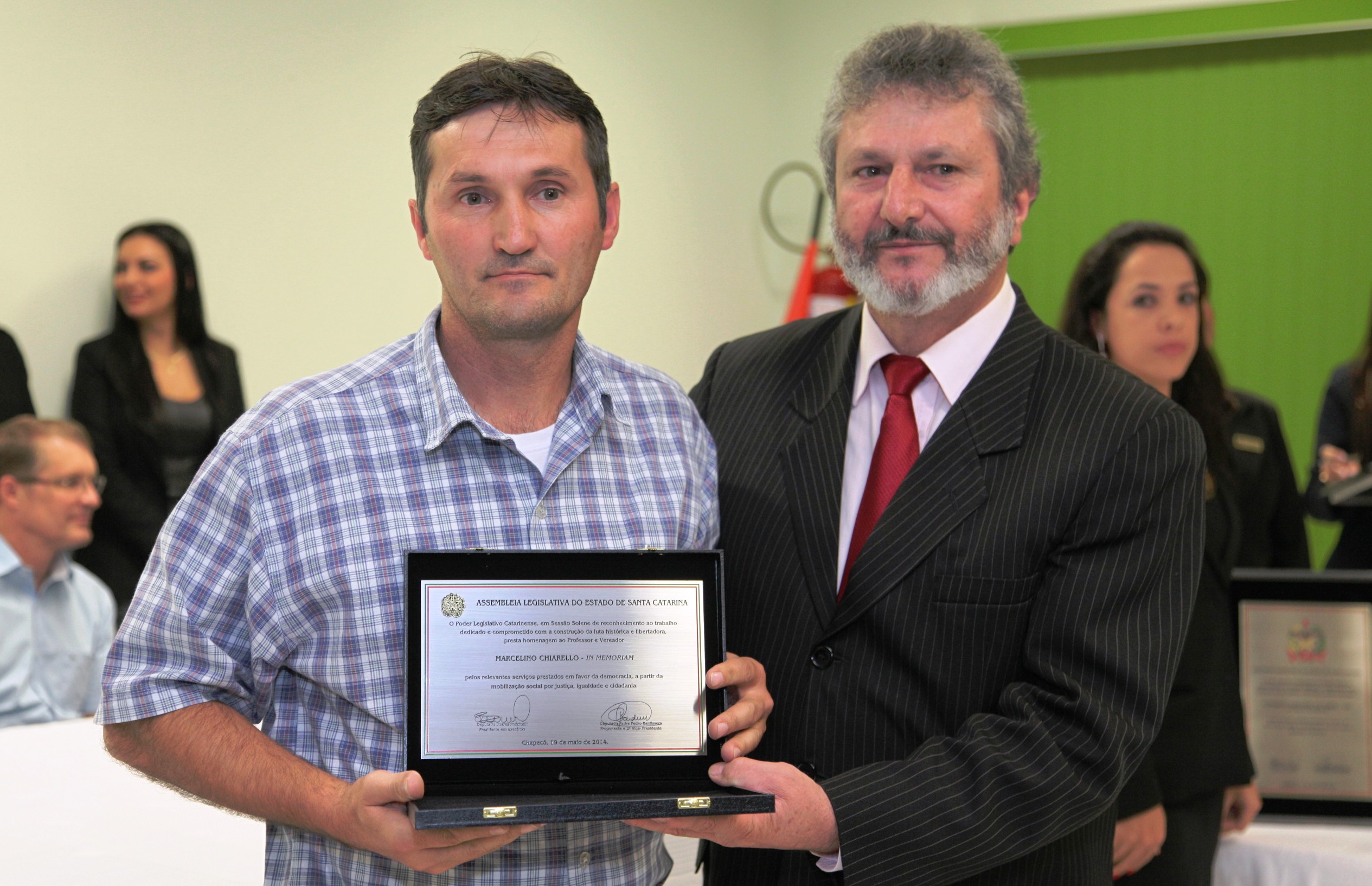 Professor Pedro Paulo - Homenagem aos Precursores do Movimento Social e Sindical do Grande Oeste