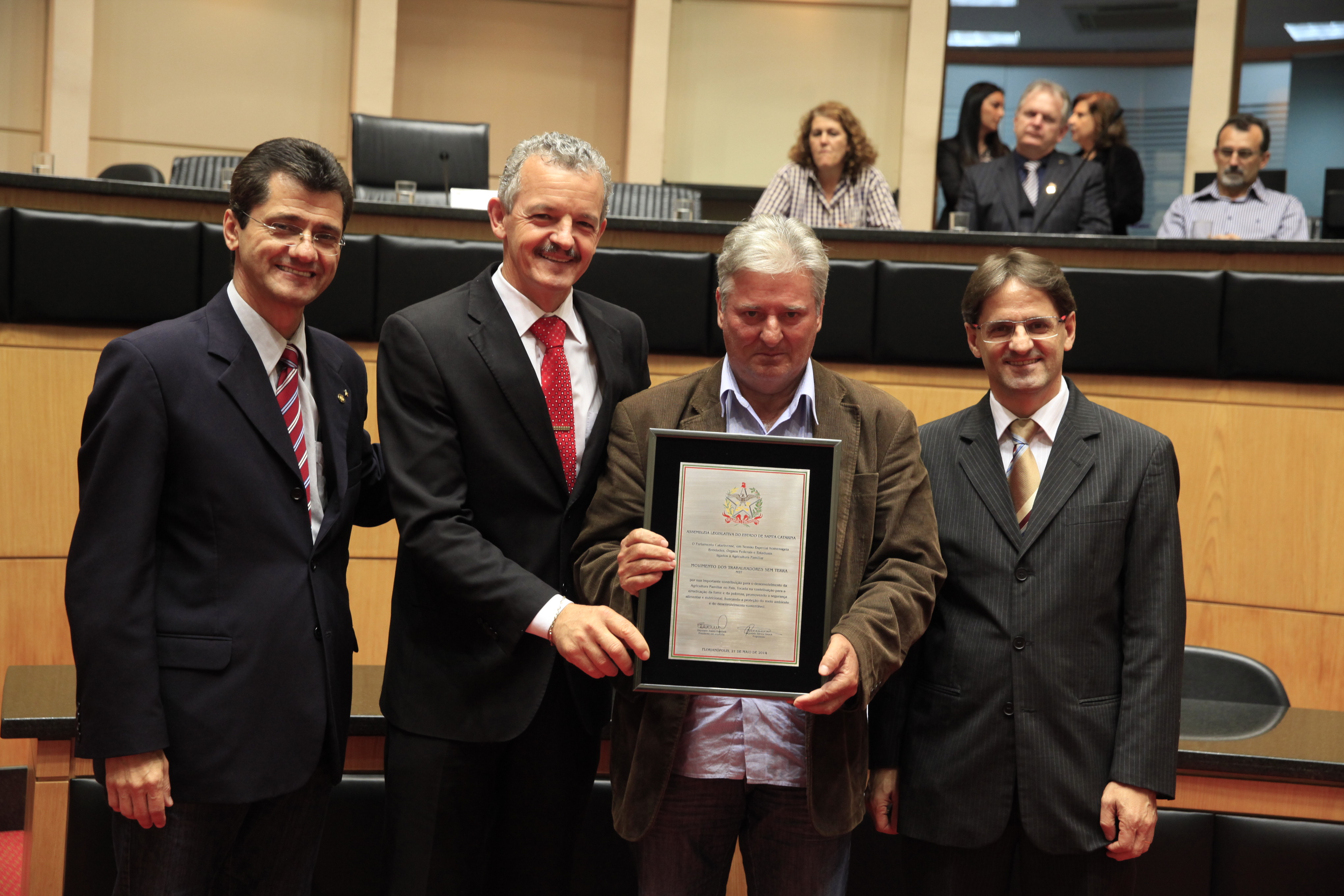 Sessâo Especial em Homenagem ao Ministério do Desenvolvimento Agrário e ás Entidades Ligadas á Agricultura Familiar   Foto  Carlos Kilian/Agencia AL