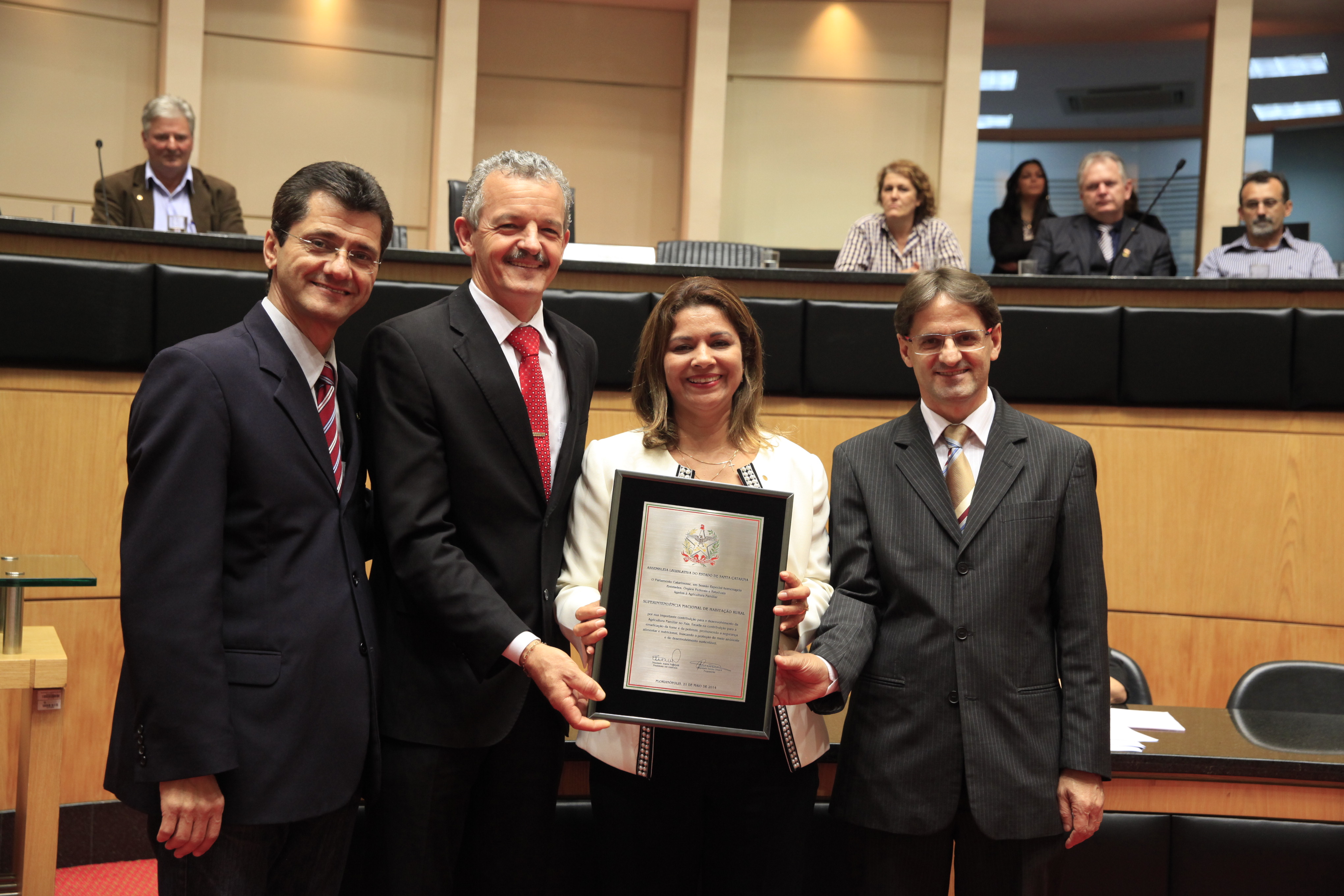 Sessâo Especial em Homenagem ao Ministério do Desenvolvimento Agrário e ás Entidades Ligadas á Agricultura Familiar   Foto  Carlos Kilian/Agencia AL