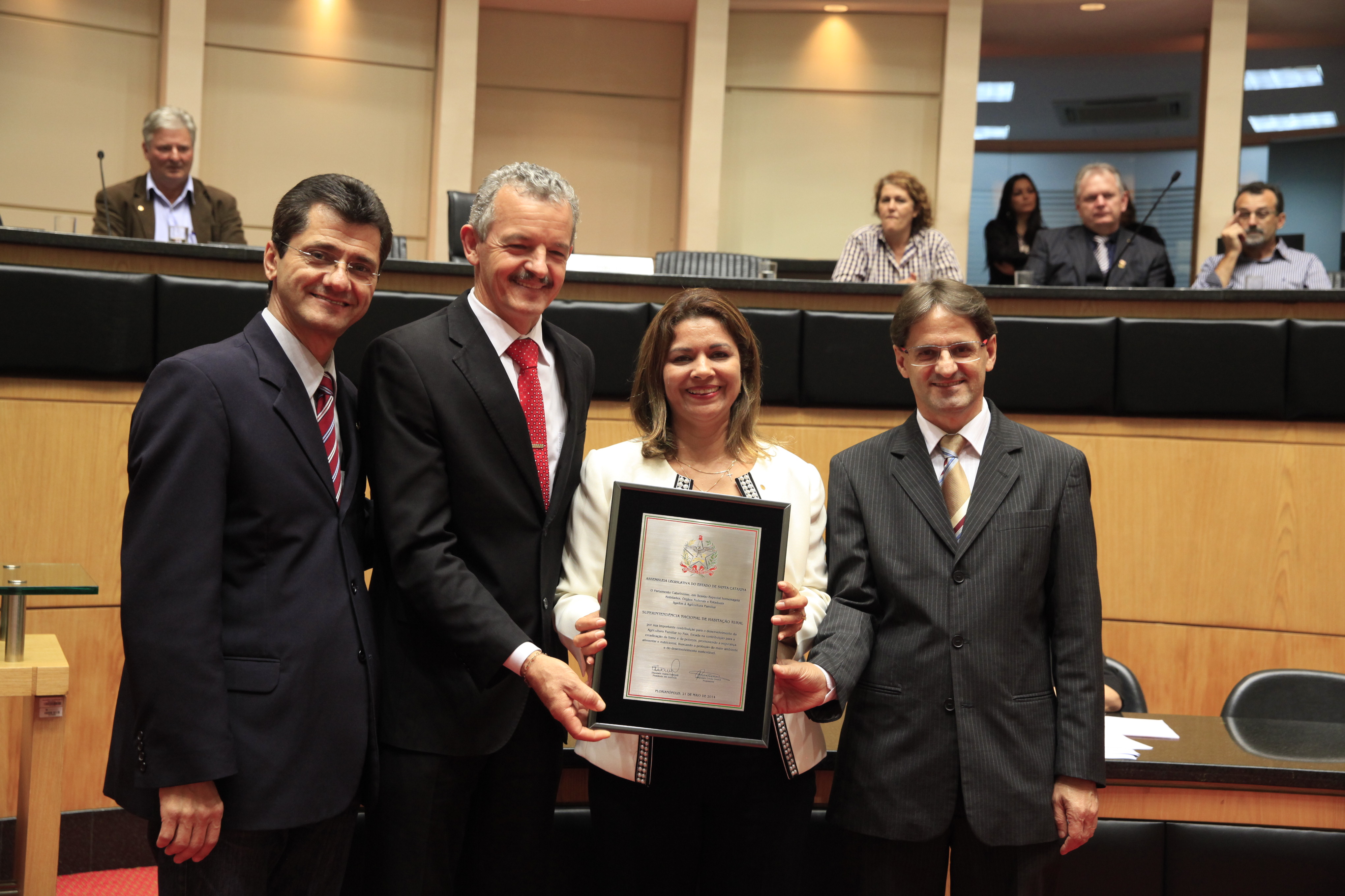 Sessâo Especial em Homenagem ao Ministério do Desenvolvimento Agrário e ás Entidades Ligadas á Agricultura Familiar   Foto  Carlos Kilian/Agencia AL